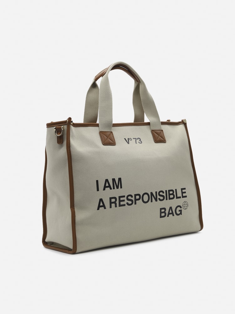 トートバッグ RESPONSABILITY BIS TOTE V°73 Responsability Bis Tote Bag | Blue | FARFETCH BN