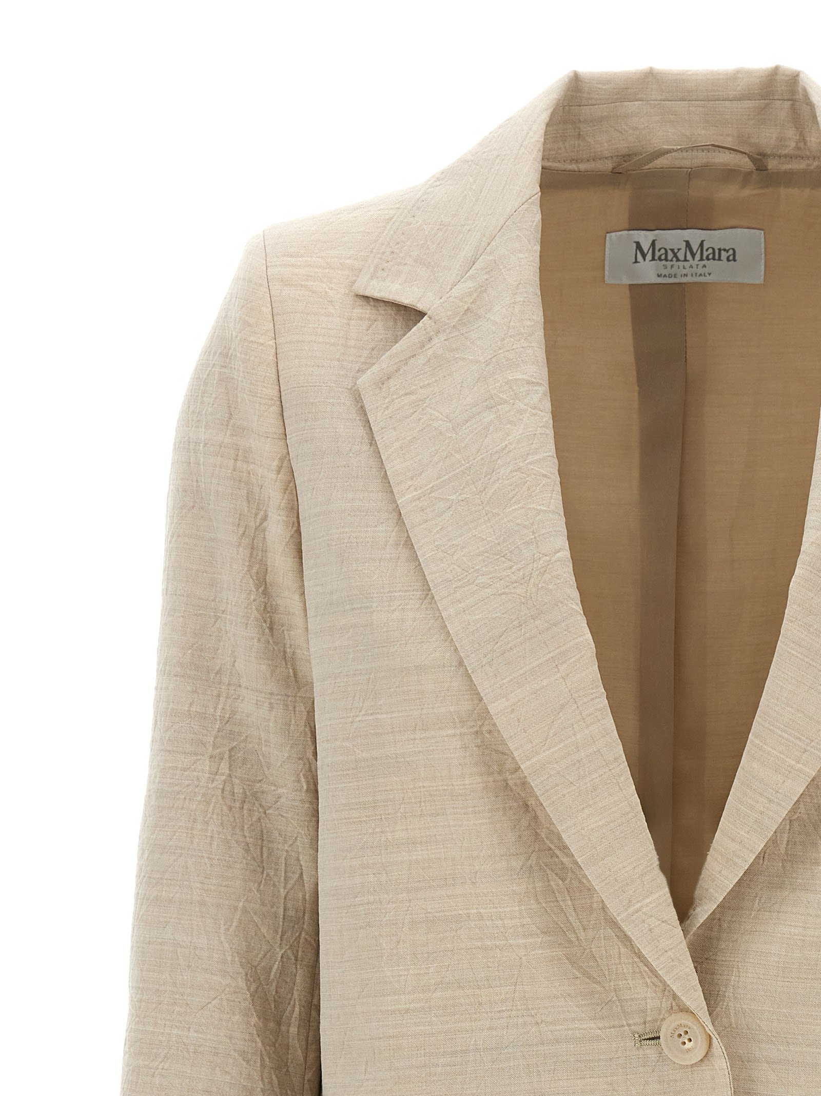 ジャケット MAX MARA Sand Wool Acacia Blazer Max Mara Sand Wool Acacia Blazer | italist