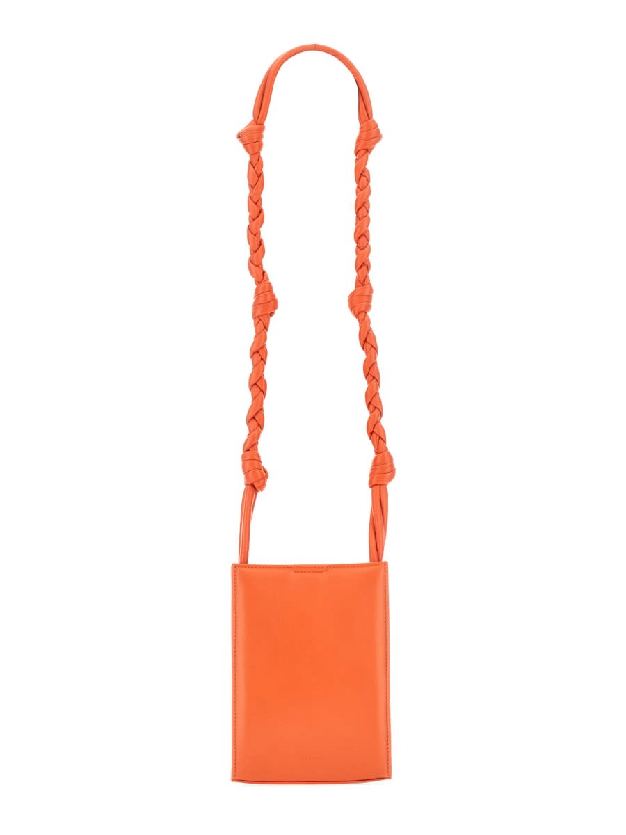 ショルダーバッグ・ポシェット JIL SANDER SMALL PADDED LEATHER TANGLE BAG JIL SANDER Tangle small leather shoulder bag | NET-A-PORTER