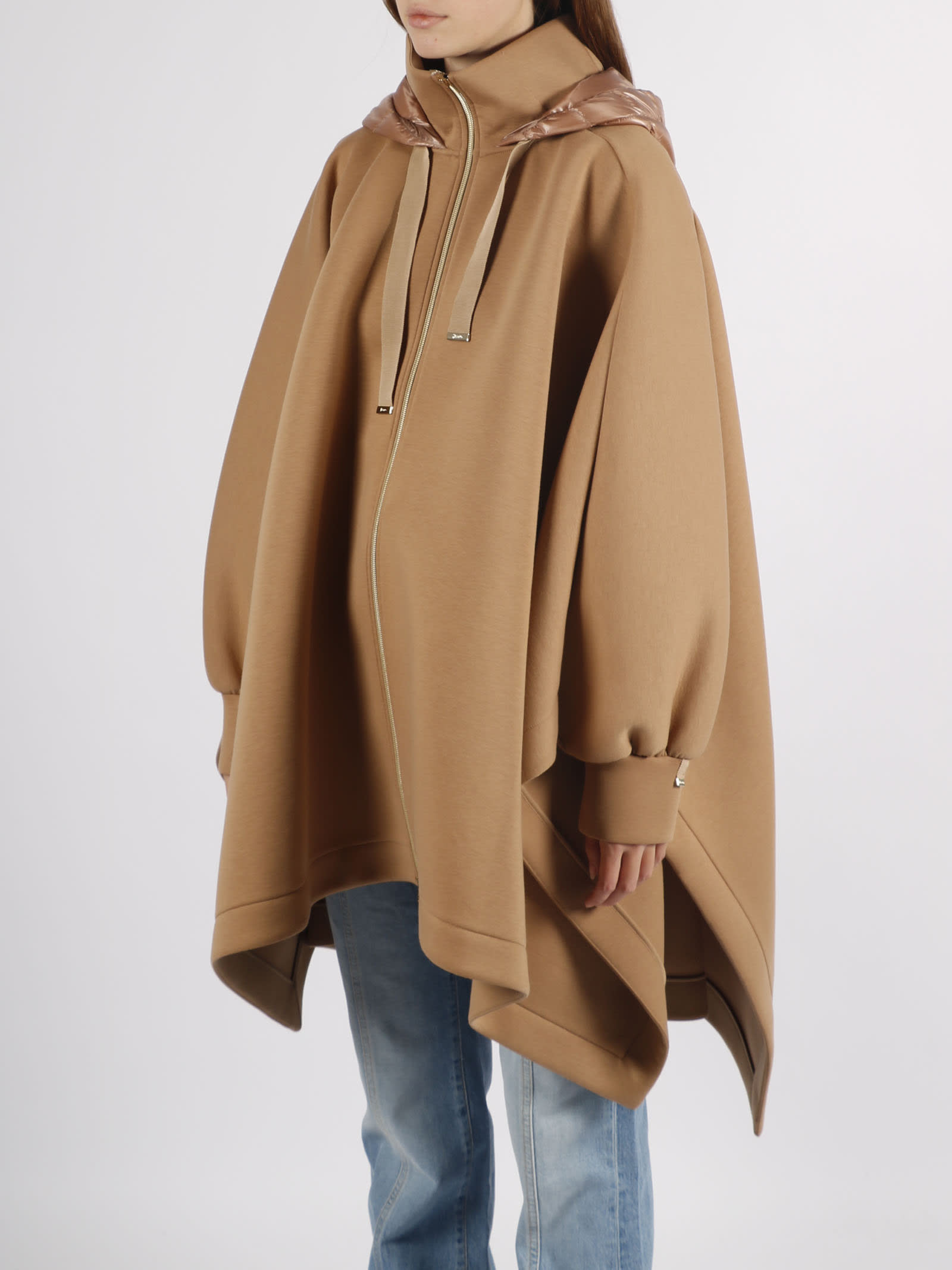 Herno Resort Lady Scuba Poncho Jacket | italist