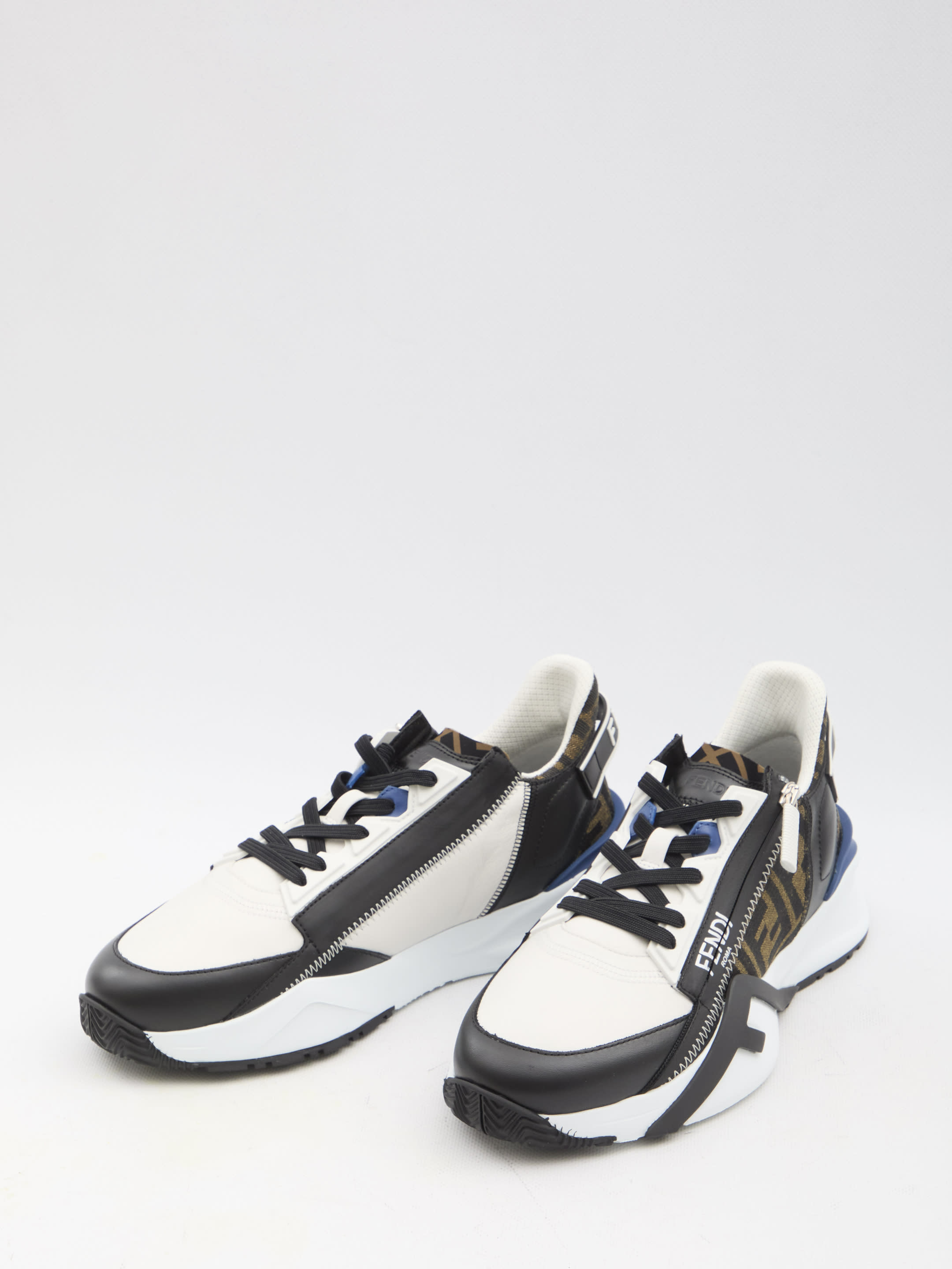 【FENDI】FLOW SNEAKER◆8E8035AJZH Fendi Flow Leather Beige | Fendi
