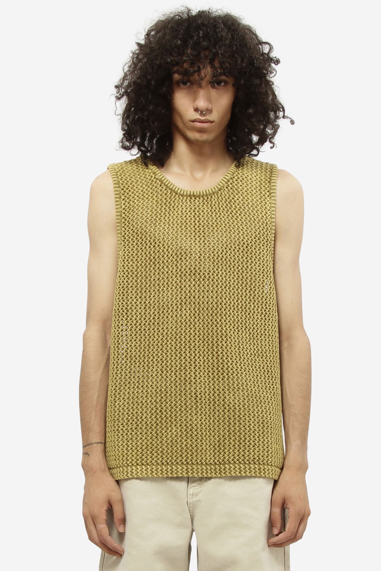 Stussy O Dyed Mesh Tank Top | italist