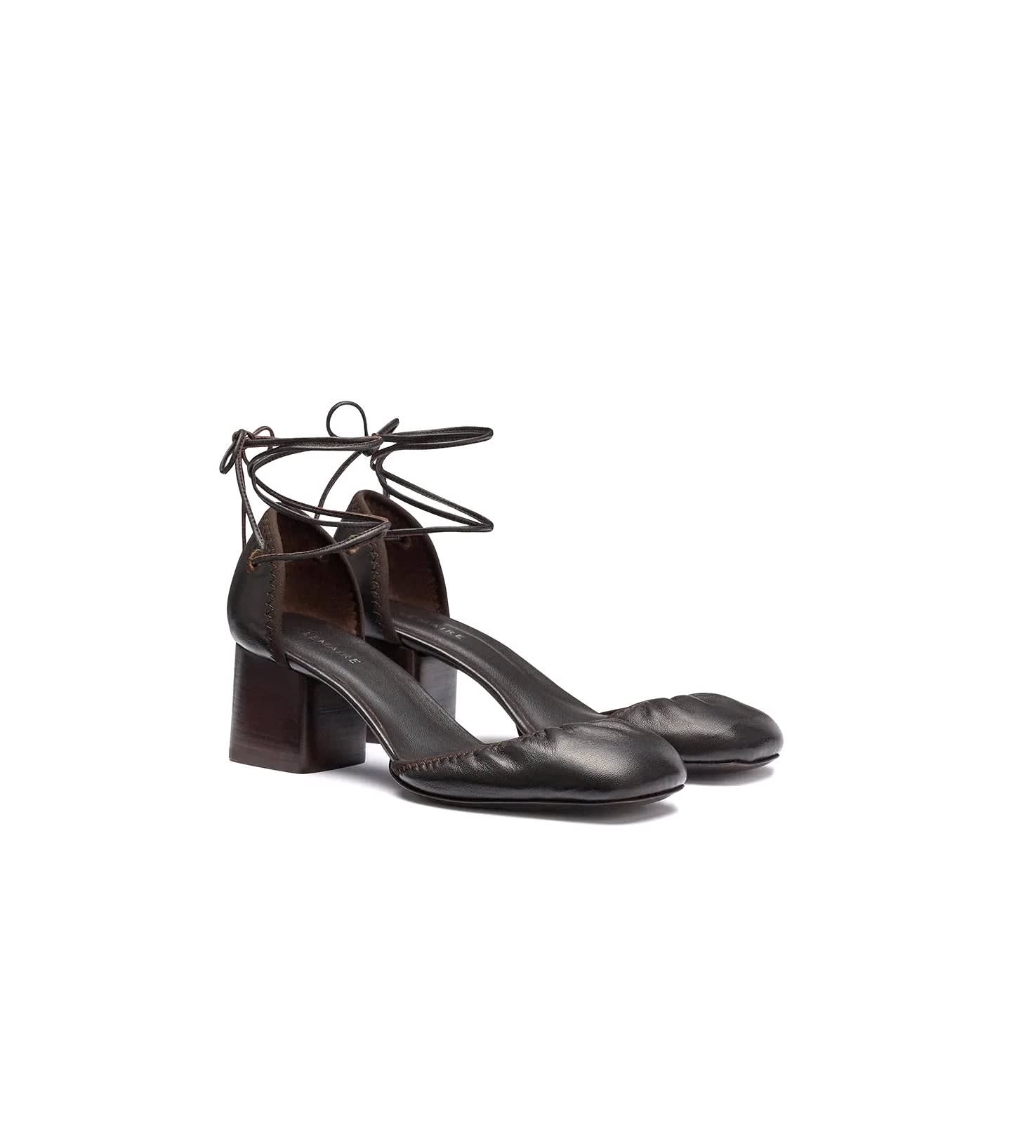 【LEMAIRE】マイクロバレリーナ55レザーパンプス Lemaire Micro Ballerina 55 | italist