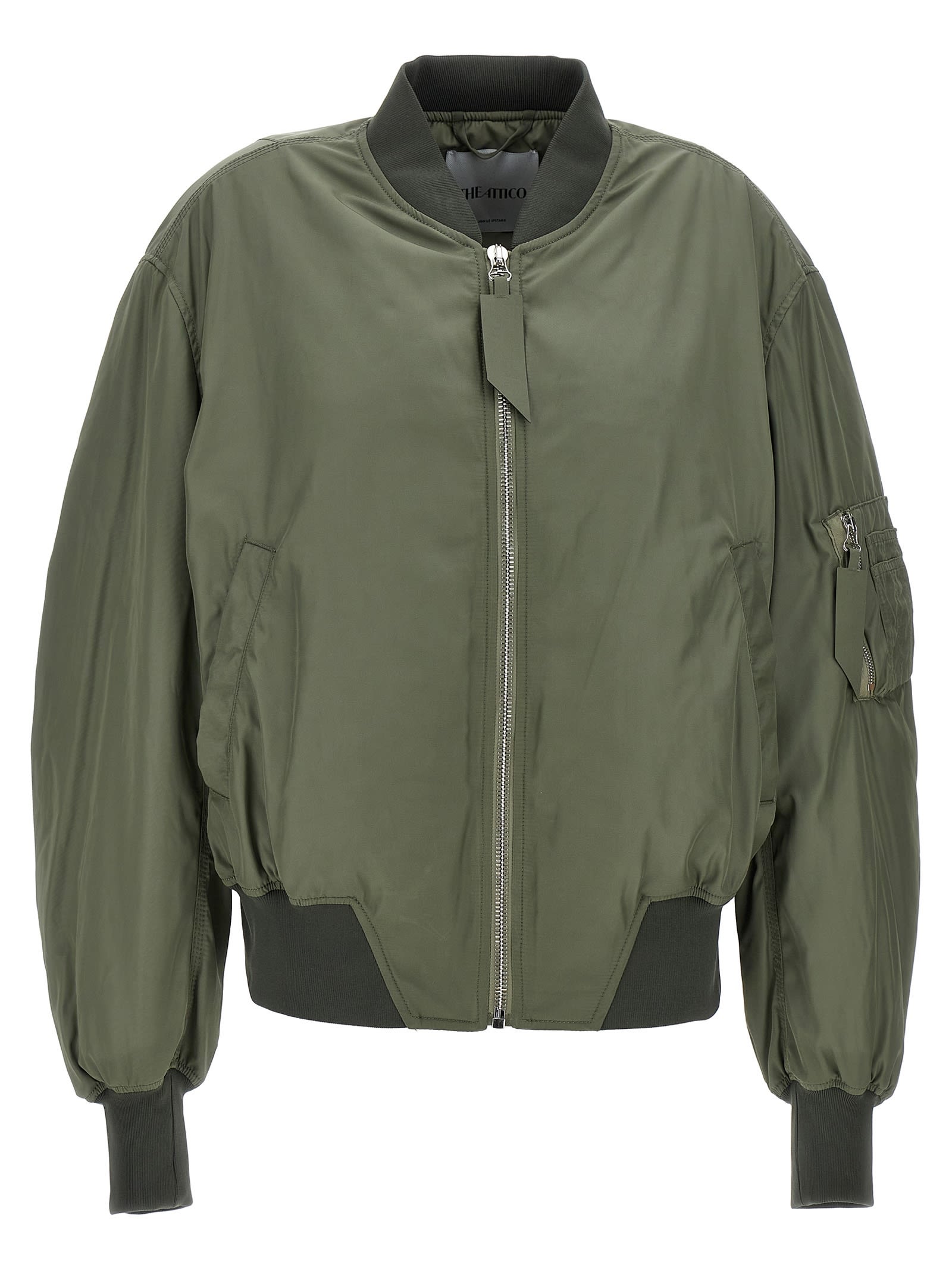 ブルゾン THE ATTICO Nylon bomber jacket The Attico Bomber jacket in nylon | The Fashion Square