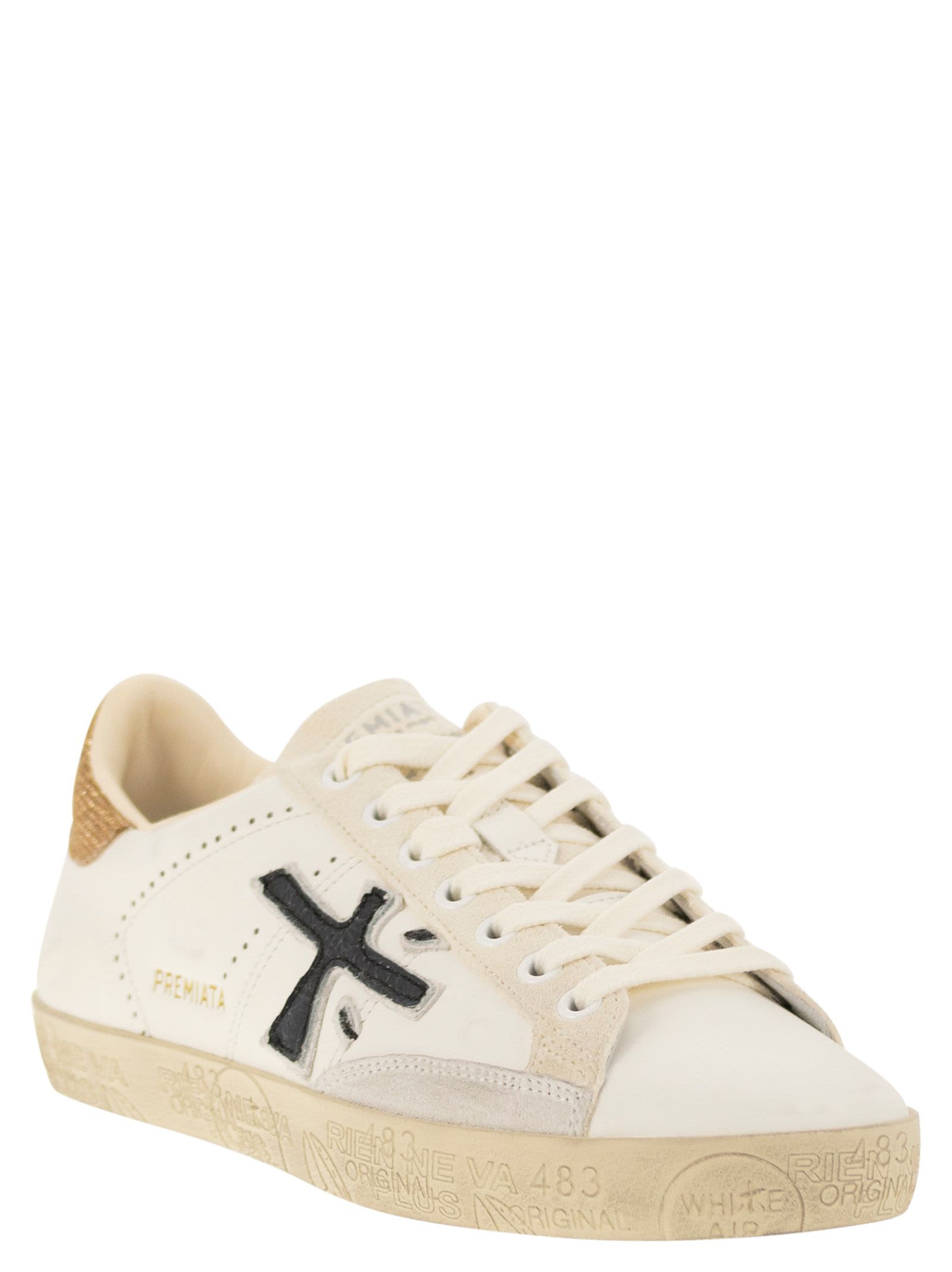 PREMIATA 24SS スニーカー ベージュ系 Made In Italy Premiata Steven Sneakers | italist