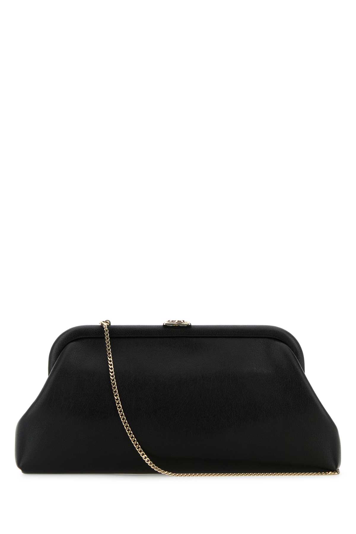 クラッチバッグ JIMMY CHOO BLACK LEATHER SKYLAR CLUTCH Jimmy Choo Black Leather Skylar Clutch | italist