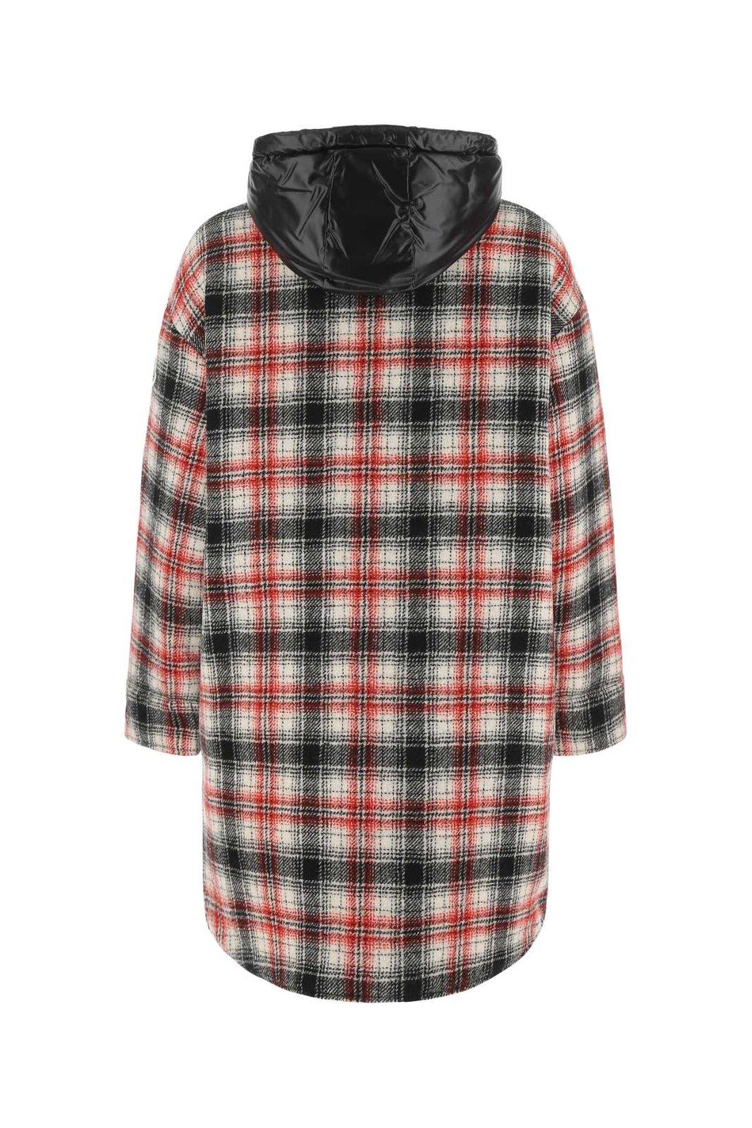 【送料&関税込】Moncler Checked Reversible Shirt Dress Moncler Checked Reversible Shirt Dress | italist