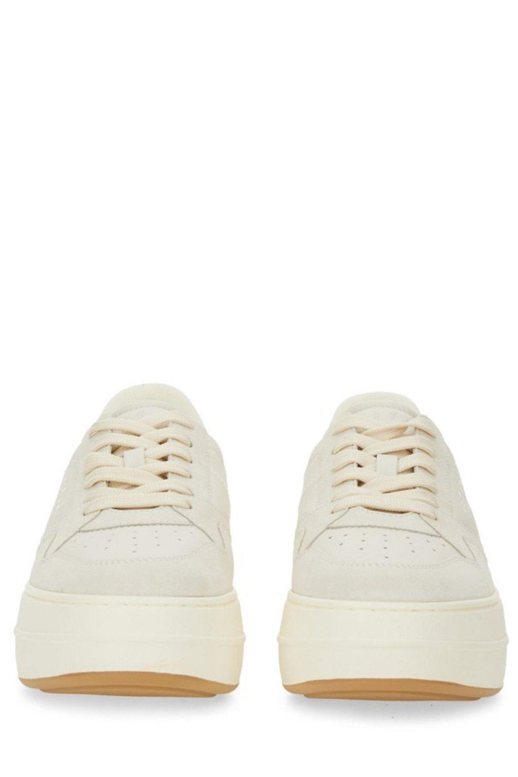 【送料&関税込】Hogan Glittered Lace-up Sneakers Hogan Glittered Lace-up Sneakers | italist
