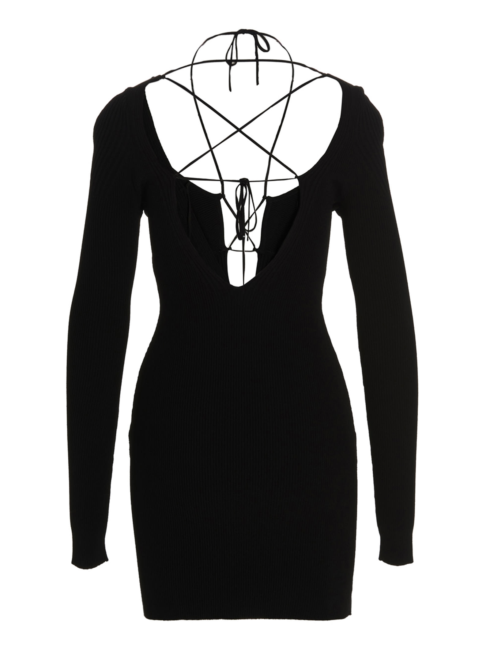 【関税込み】NENSI DOJAKA Deep neckline minidress Nensi Dojaka Deep Neckline Minidress | italist