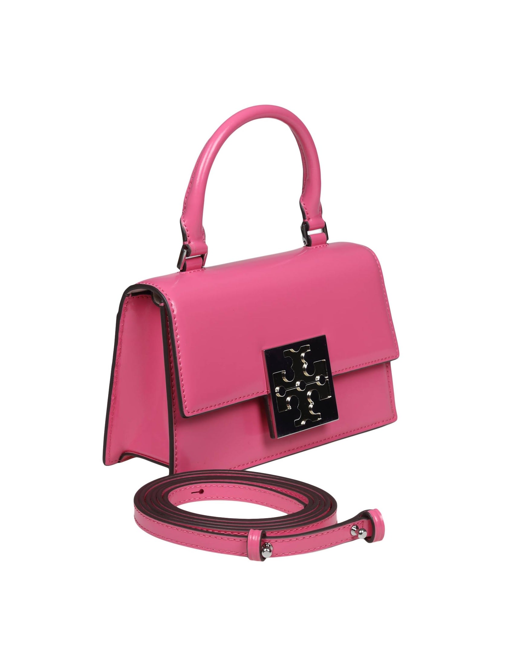 Cross body bags Tory Burch - Trendy mini bag in pink leather - 148865650