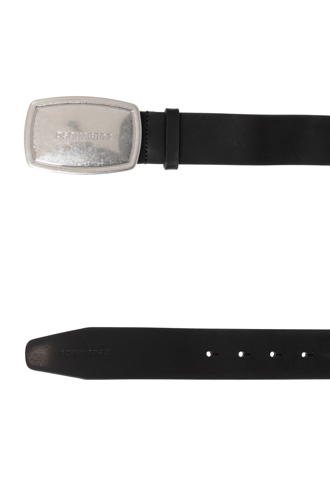 Dsquared2 Logo Engraved Buckle Belt | italist