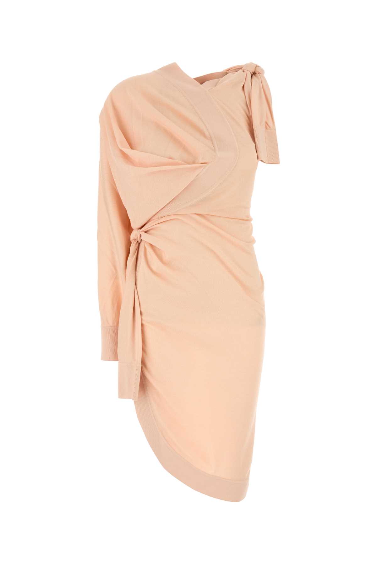 ワンピース SALVATORE FERRAGAMO PINK COTTON BLEND DRESS Ferragamo Pink Cotton Blend Dress | italist