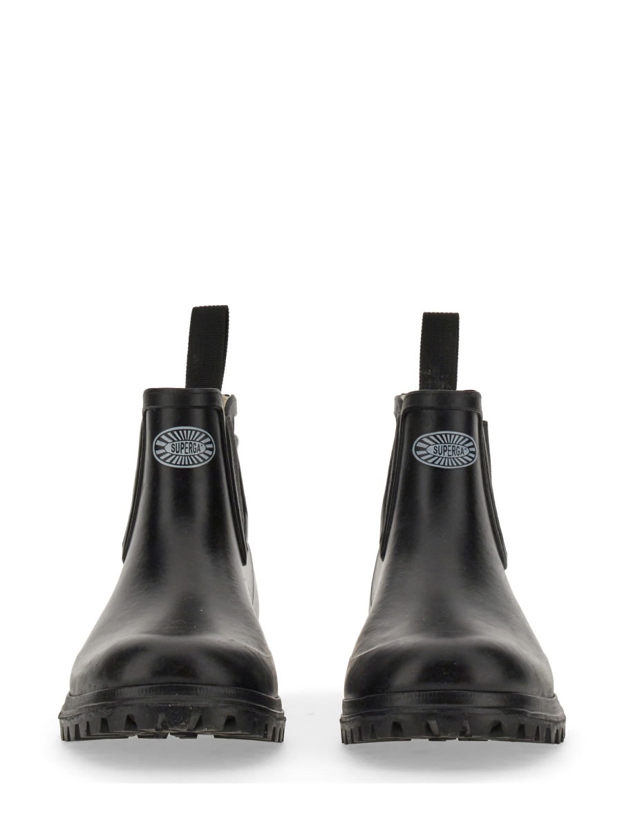 レインブーツ SUPERGA FW22 RUBBER BOOT (S71313W_F90) Rubber Boots Unisex 798 RUBBER BOOTS Medio TOTAL BLACK