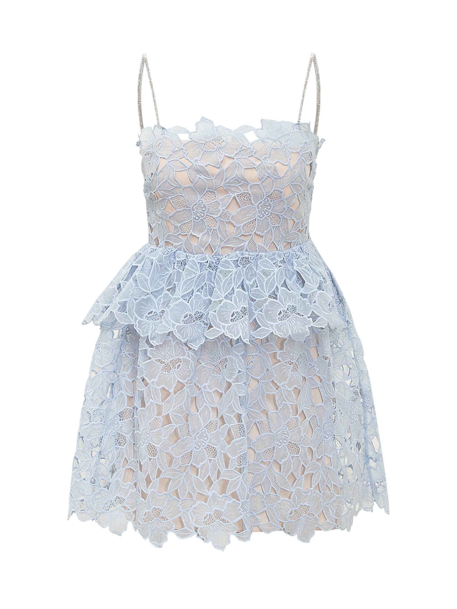 organza mini dress