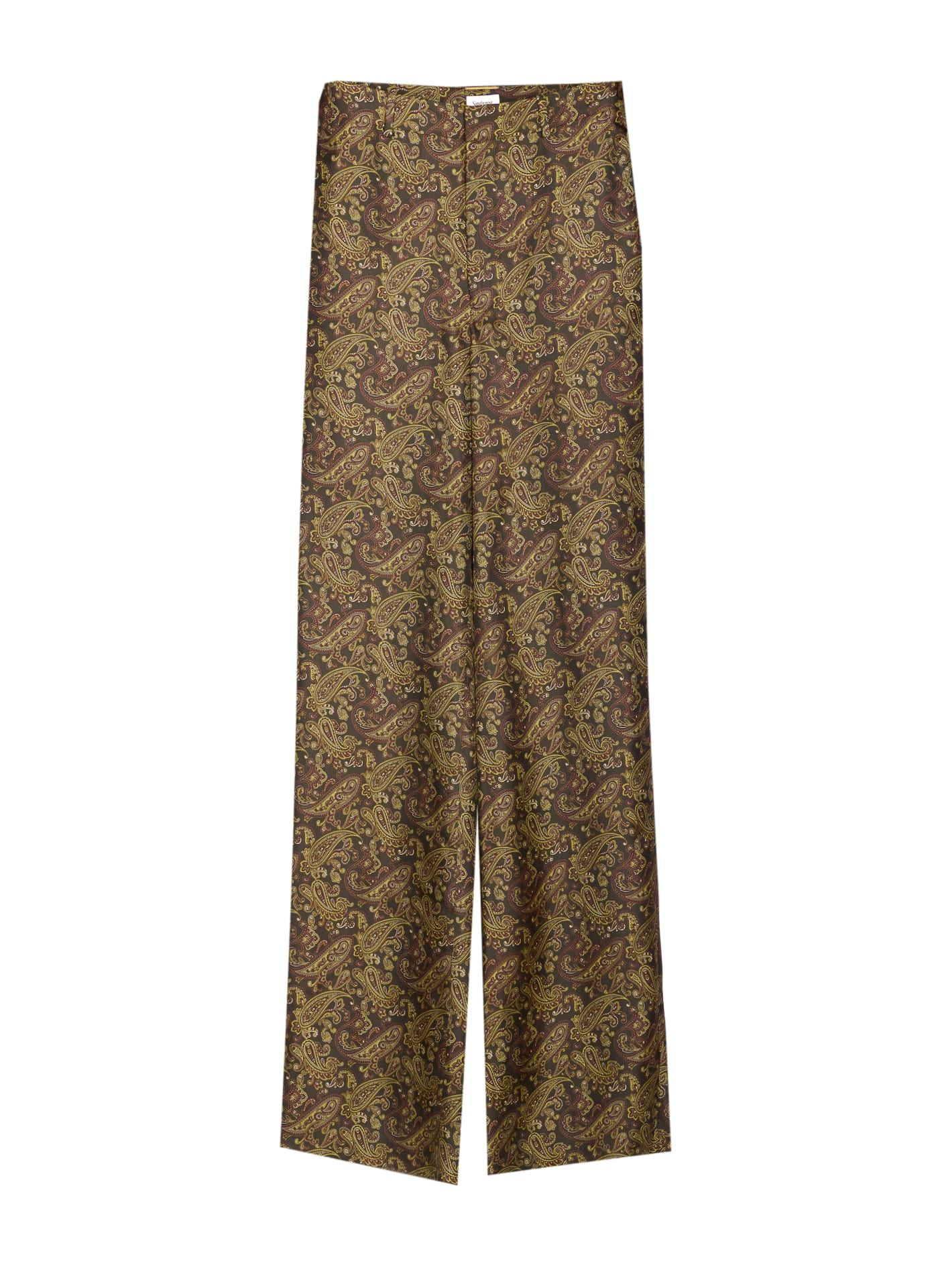 【Saint Laurent】PAISLEY PRINT TWILL PANTS Saint Laurent Paisley Print Twill Pants | italist