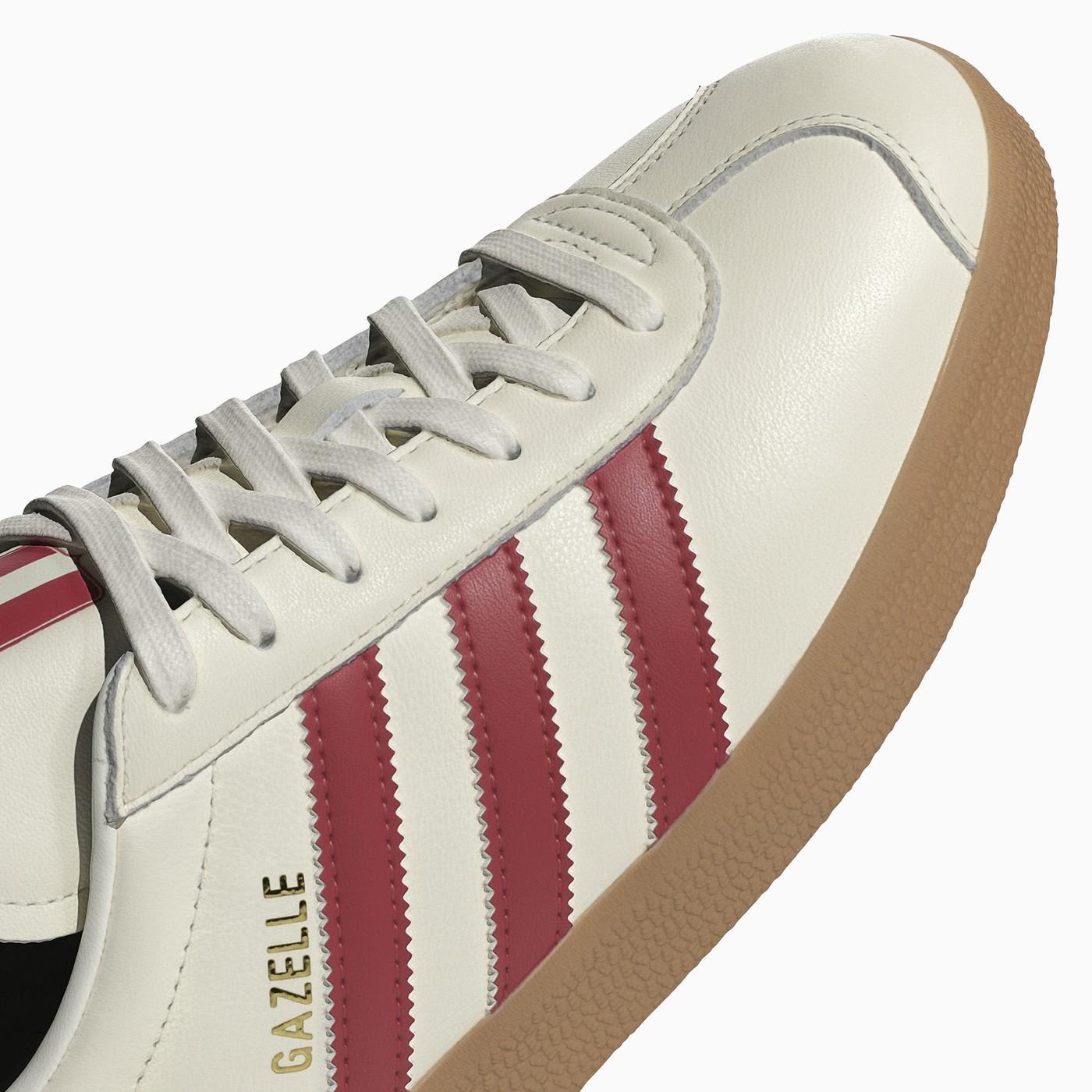 adidas gazelle silver green womens adidas Gazelle Indoor Mens Lifestyle Shoes (Shadow Red/Green/Wonder White) main image 0