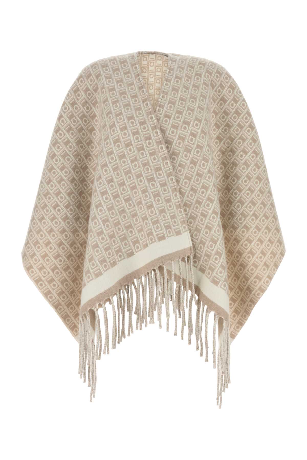ポンチョ・ケープ Salvatore Ferragamo Embroidered Wool Reversible Cape Ferragamo Embroidered Wool Reversible Cape | italist, ALWAYS