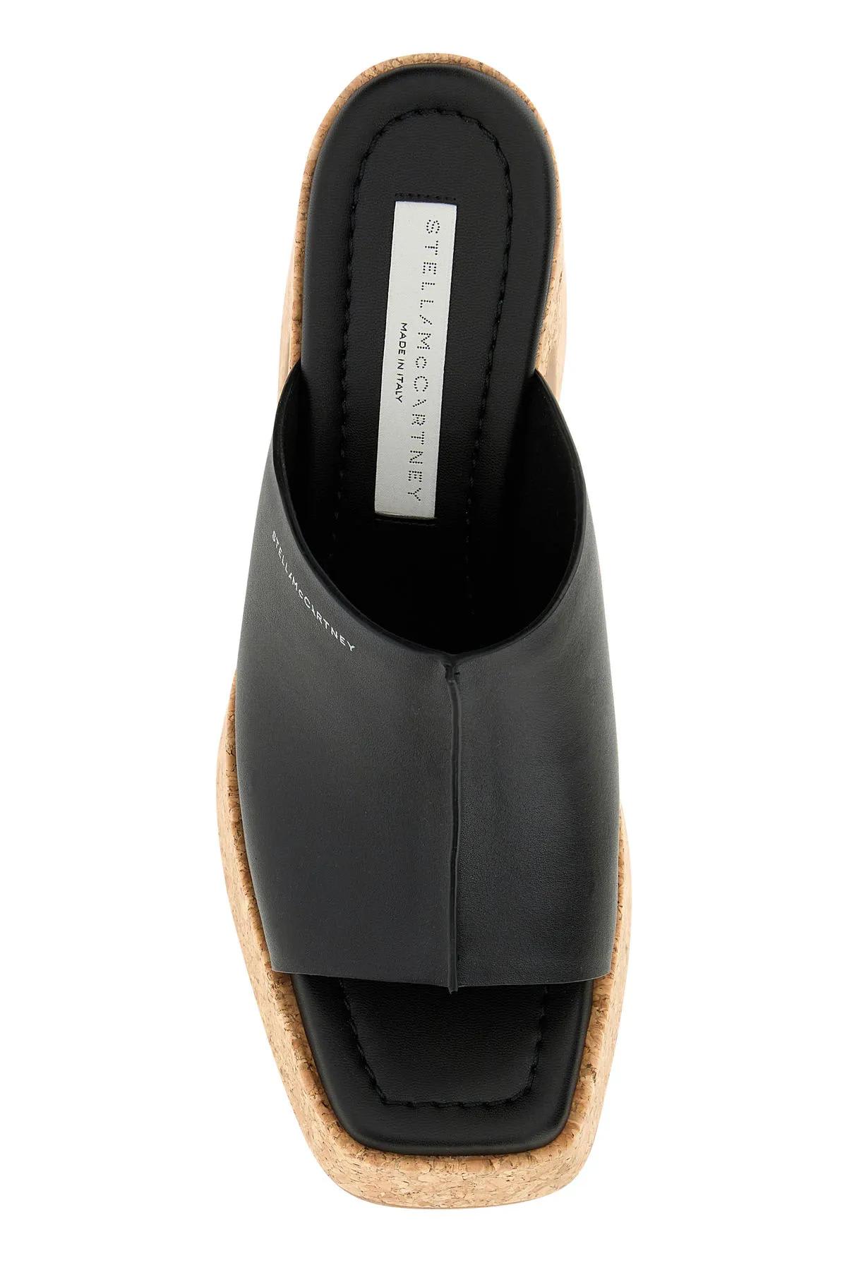 Stella McCartney Black Alter Mat Skyla Mules | italist