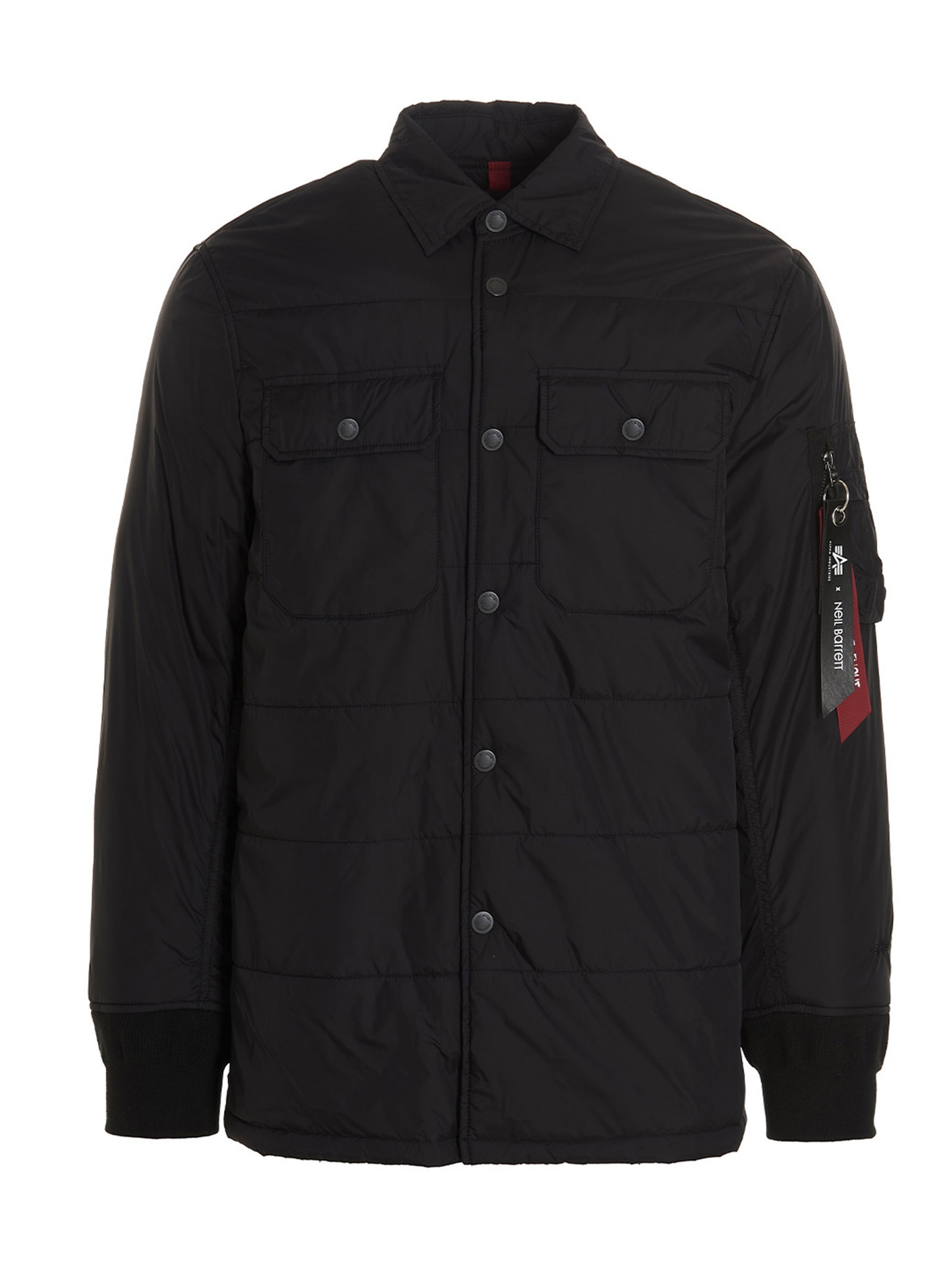 Neil Barrett 'ma-1 Padded Overshirt' Neil Lino X Alpha