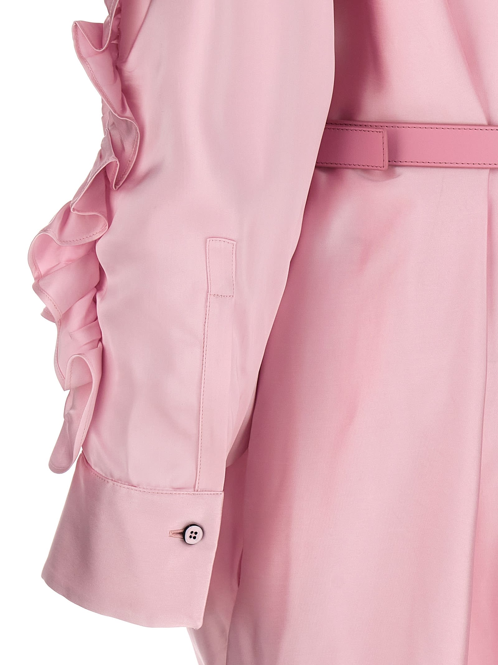 【送料&関税込】Jil Sander Pink Viscose Dress Jil Sander Pink Viscose Dress | italist
