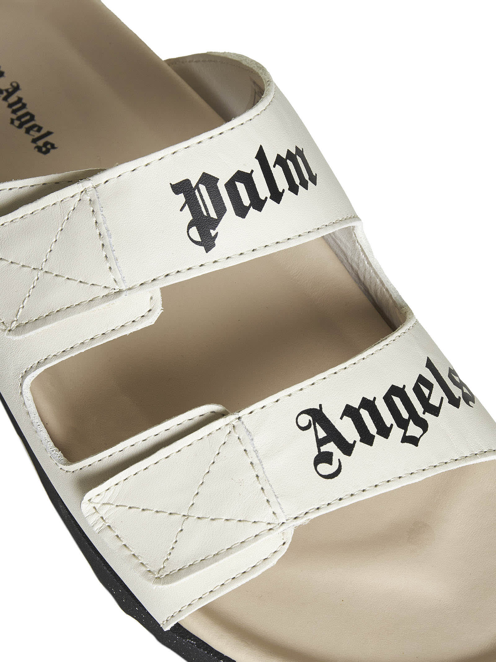 Palm Angels Leather Slippers | italist