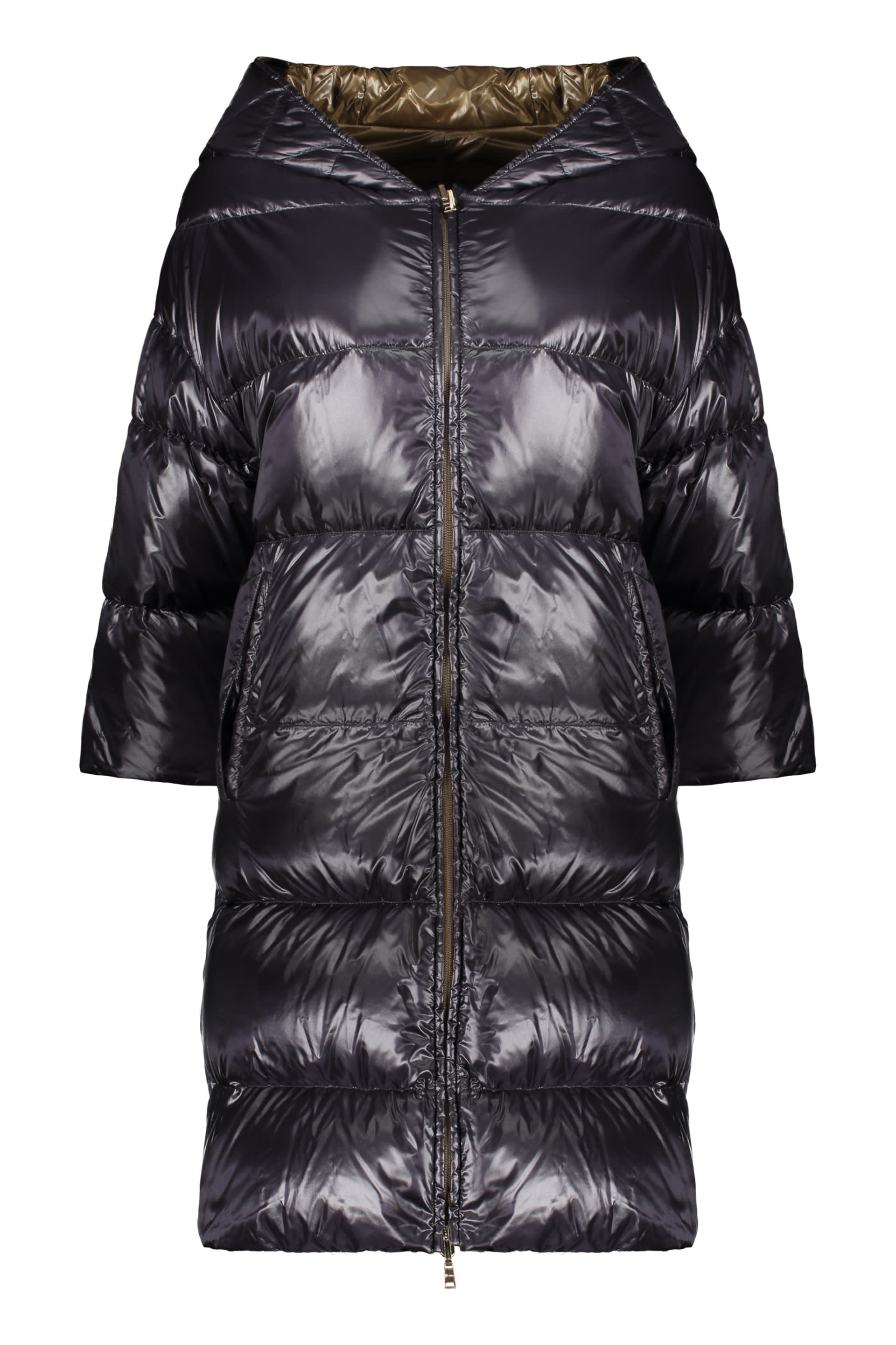 【送料&関税込】Herno Reversible Hooded Down Jacket Herno Reversible Hooded Down Jacket | italist