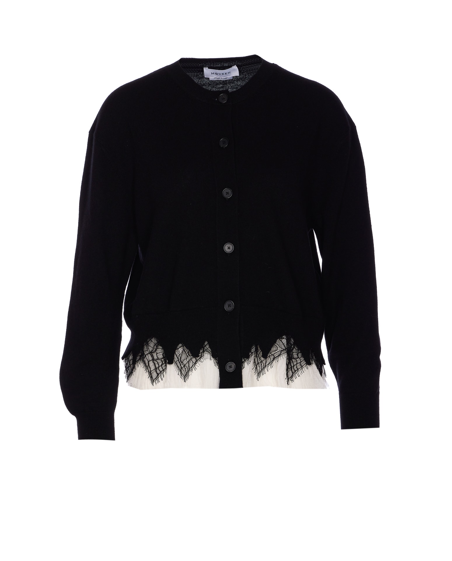 アウターその他 MCQUEEN COBWEB LACE CARDIGAN Alexander McQueen Cobweb Lace Cardigan | italist
