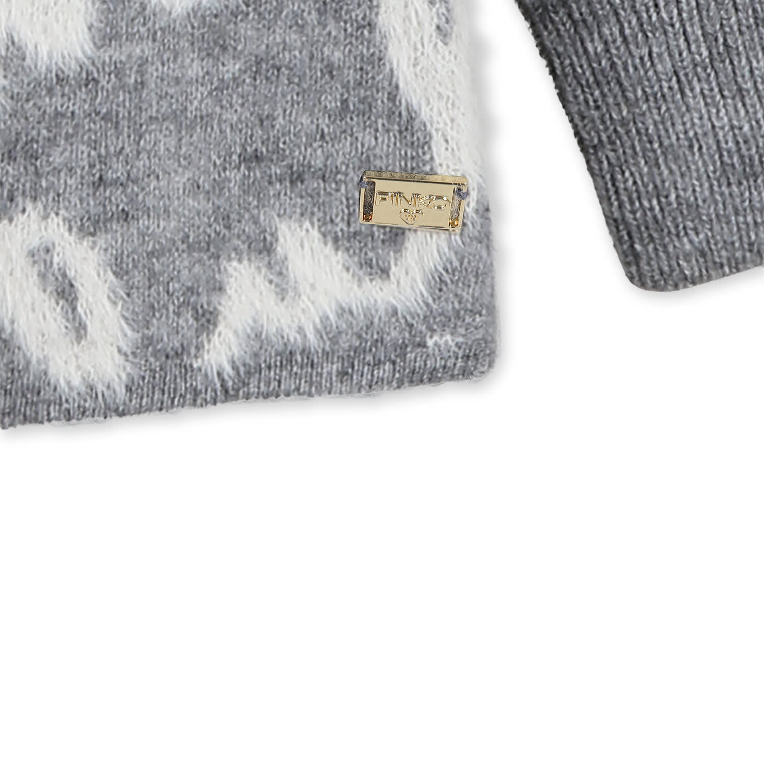 Pinko Grey Cardigan For Girl | italist