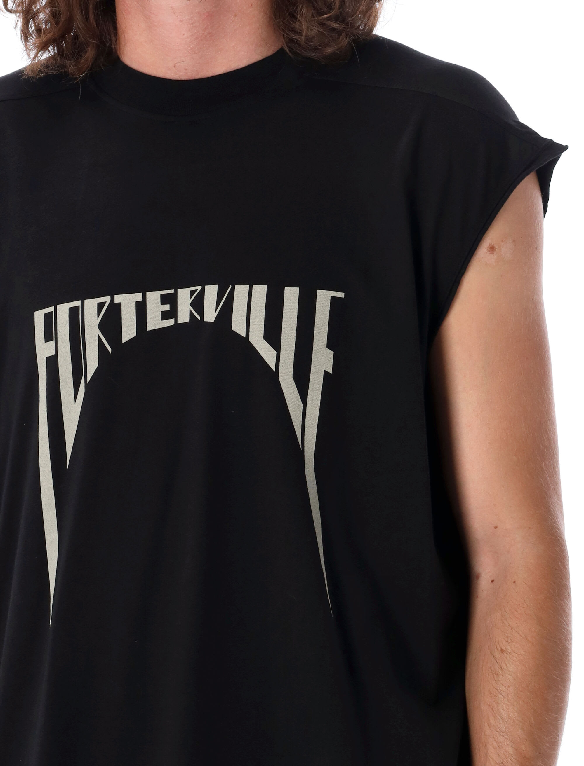 DRKSHDW | POTERVILLE LOGO LEVEL T BLACK (RNEP4) 半袖Tシャツ DRKSHDW | POTERVILLE LOGO LEVEL T BLACK (RNEP4) 半袖Tシャツ
