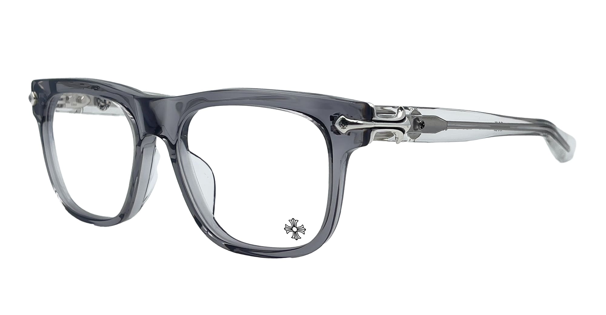 Chrome Hearts Slid'n - Graphite / Crystal Rx Glasses