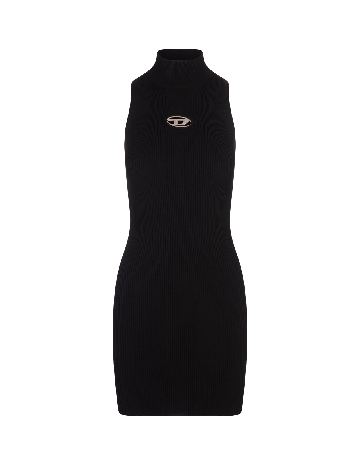 【関税&送料込】Diesel Mini Abito M-Onervax Diesel Black M-onervax Mini Dress | italist