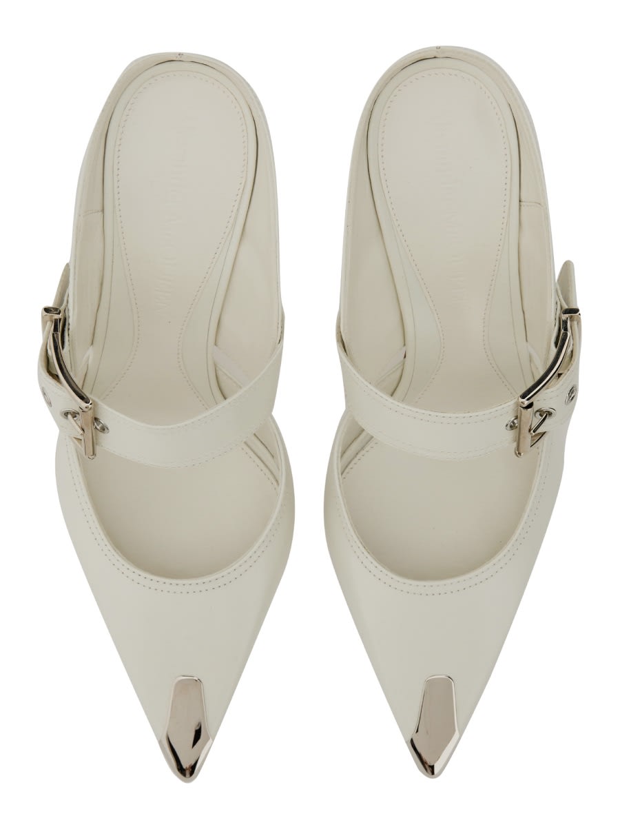 Alexander McQueen Punk Sandal With Buckle | italist, ALWAYS