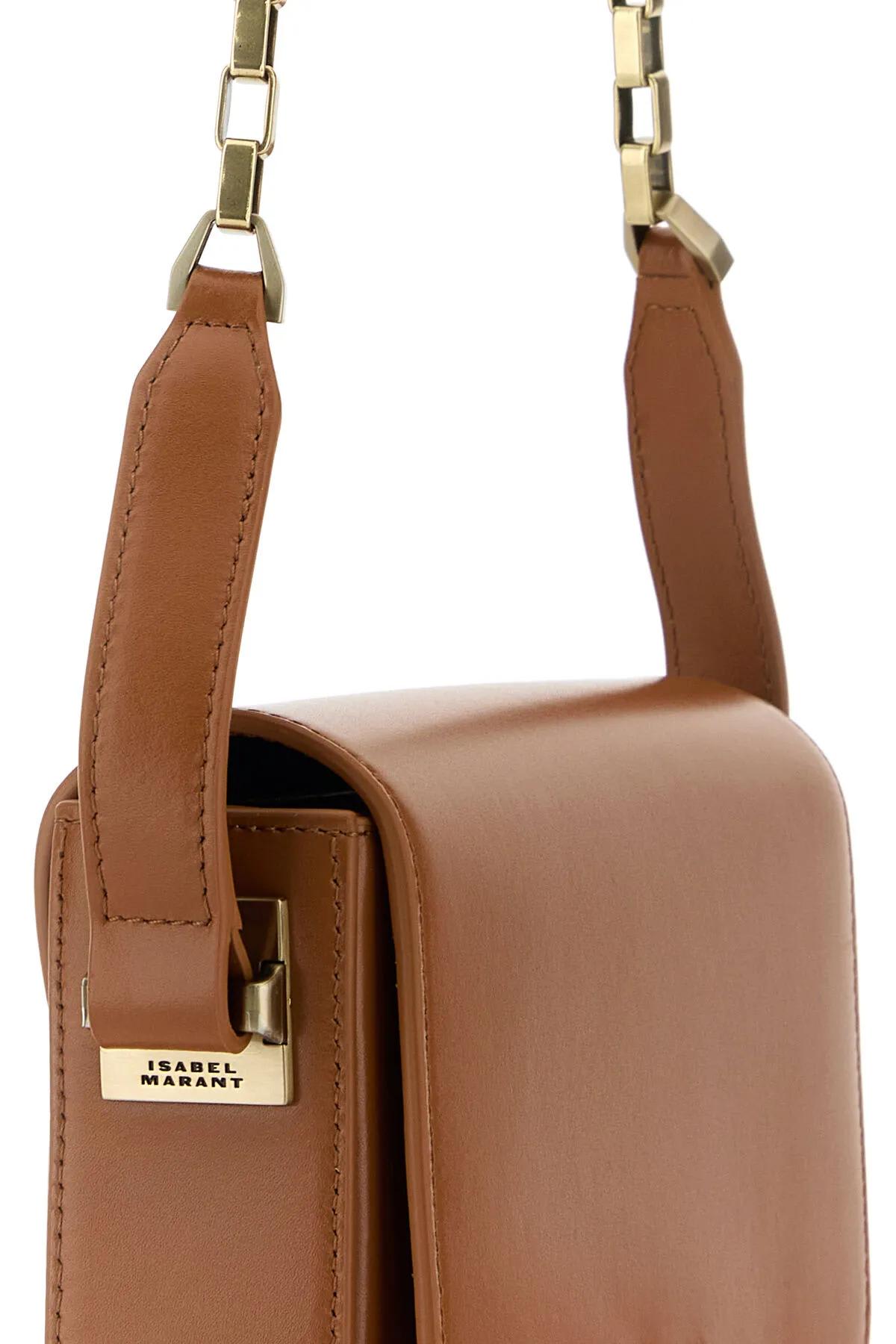 トートバッグ ISABEL MARANT Biscuit Leather Small Lizza Crossbody Bag Isabel Marant Lizza Crossbody Bag | italist