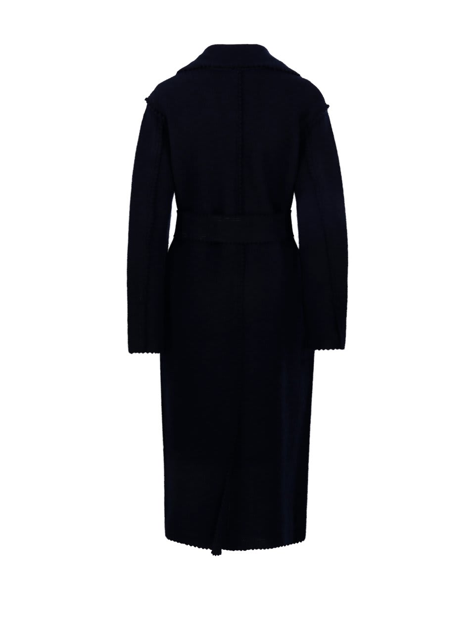 【送料&関税込】Max Mara Midnight Blue Wool Blend Jene Coat Max Mara Midnight Blue Wool Blend Jene Coat | italist