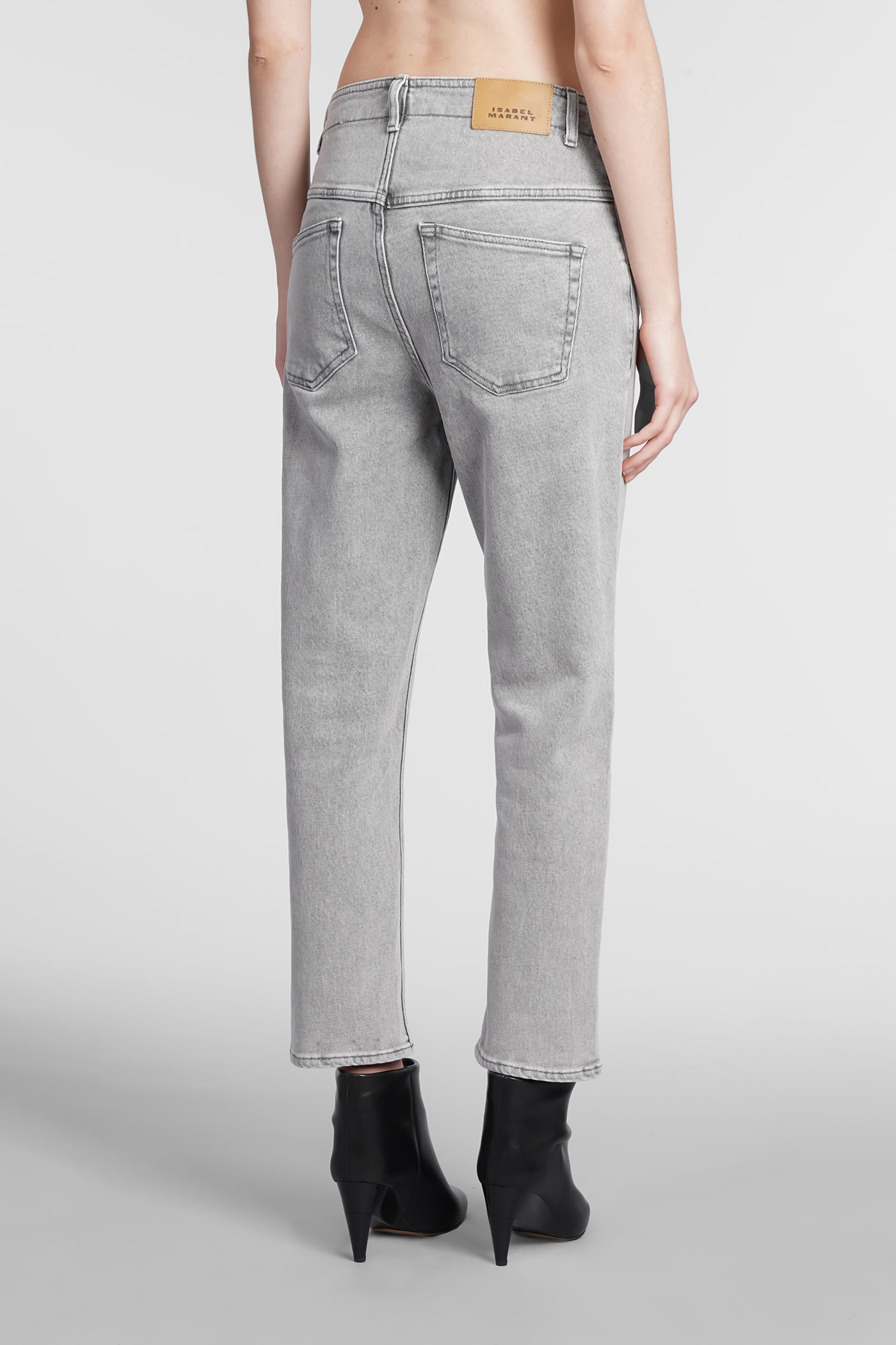 Isabel Marant Niliane Jeans In Grey Denim | italist, ALWAYS