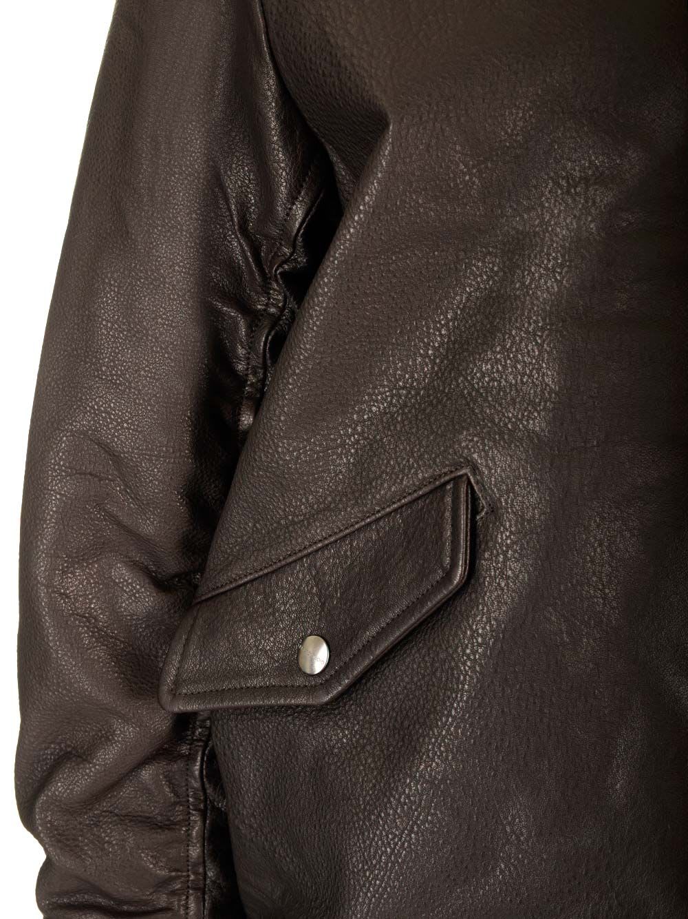 Giorgio Brato Brown Lambskin Bomber Jacket | italist, ALWAYS LIKE