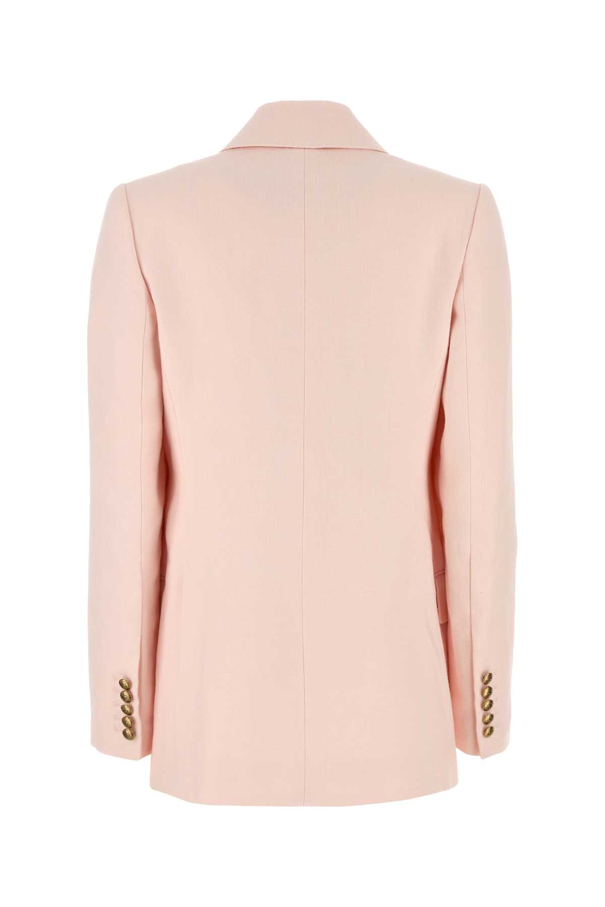 ジャケット ZIMMERMANN Pastel Pink Linen Crush Blazer Zimmermann Pastel Pink Linen Crush Blazer | italist, ALWAYS