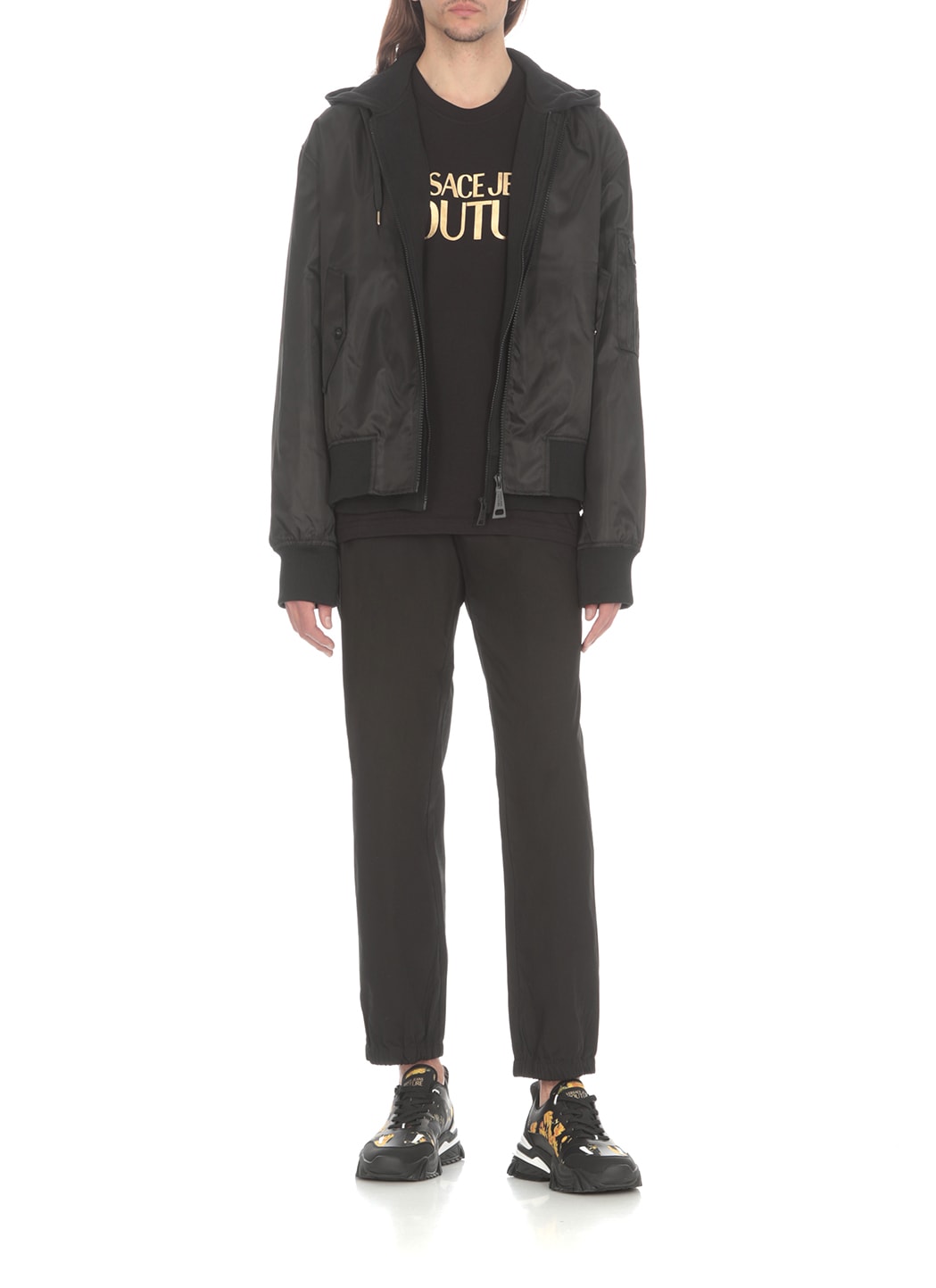 ジャケット VERSACE FW24 (1013633 1A046491B000) Versace Jeans Couture Watercolour Couture Jacket | italist