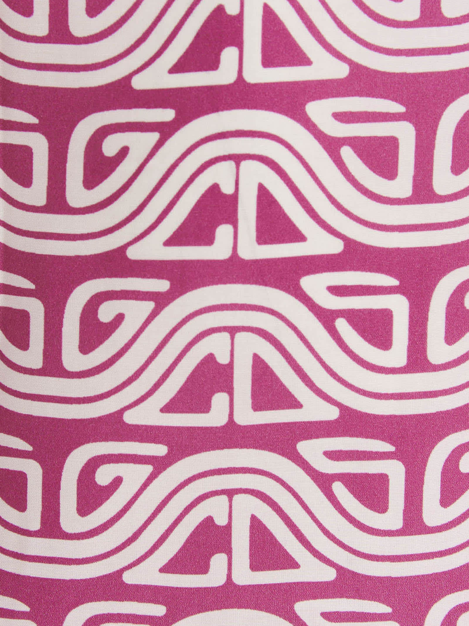Tシャツ・カットソー GCDS SS23 MONOGRAM WAVED SHIRT (SS23M240723_47) GCDS Monogram Waved Shirt | italist