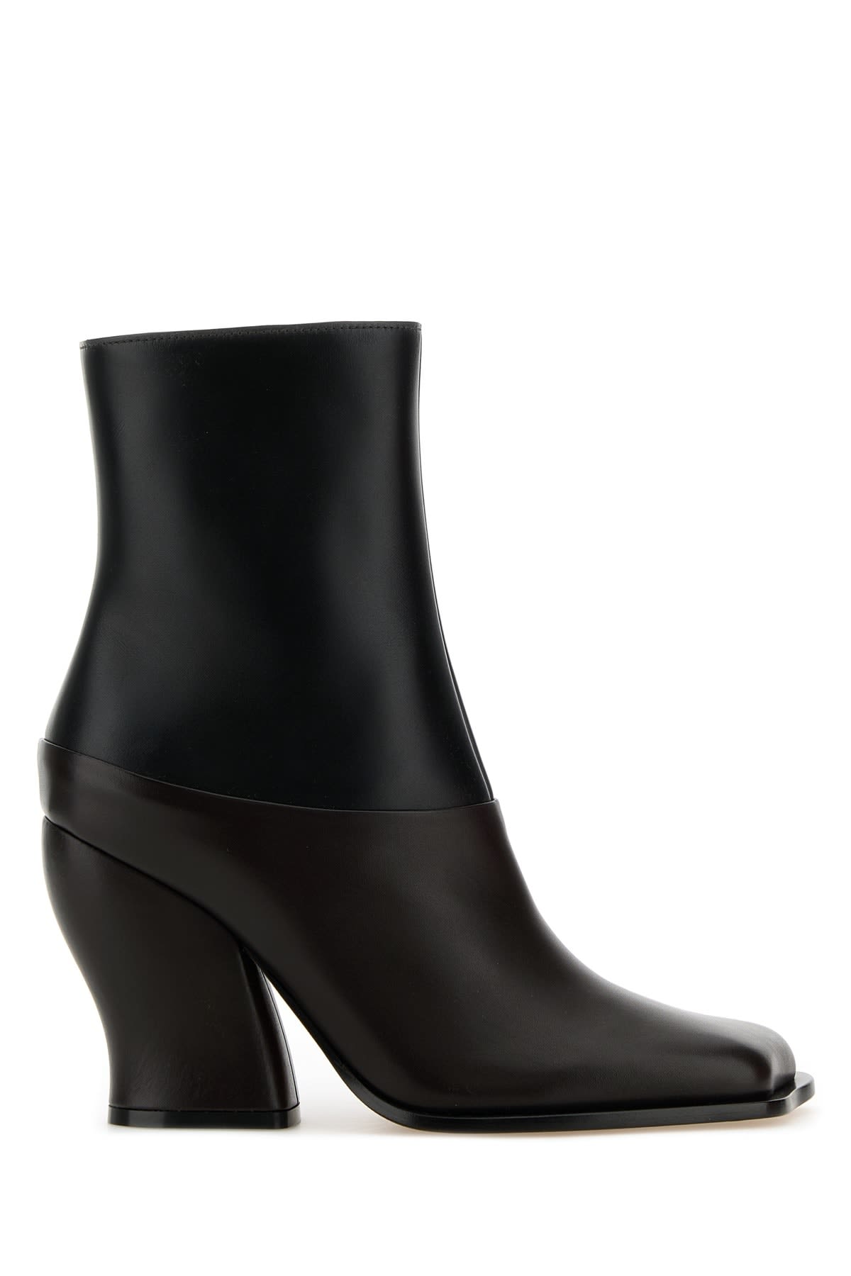 ショートブーツ・ブーティ LOEWE Two-tone leather Onda ankle boots Black Onda two-tone leather ankle boots | LOEWE | NET-A-PORTER