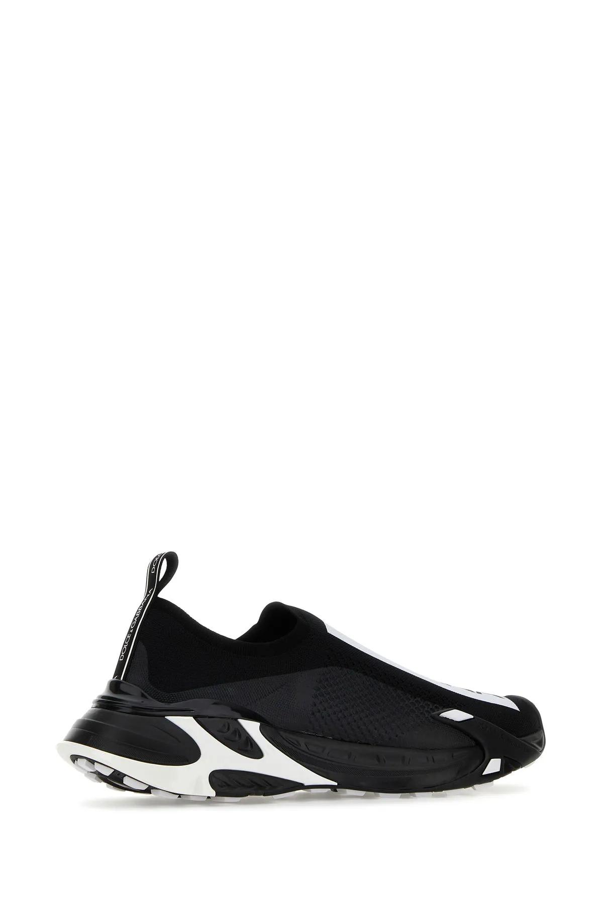 DOLCE & GABBANA スニーカー Two-Tone Fabric Fast Slip Ons Dolce & Gabbana Two-tone Fabric Fast Slip Ons スニーカー