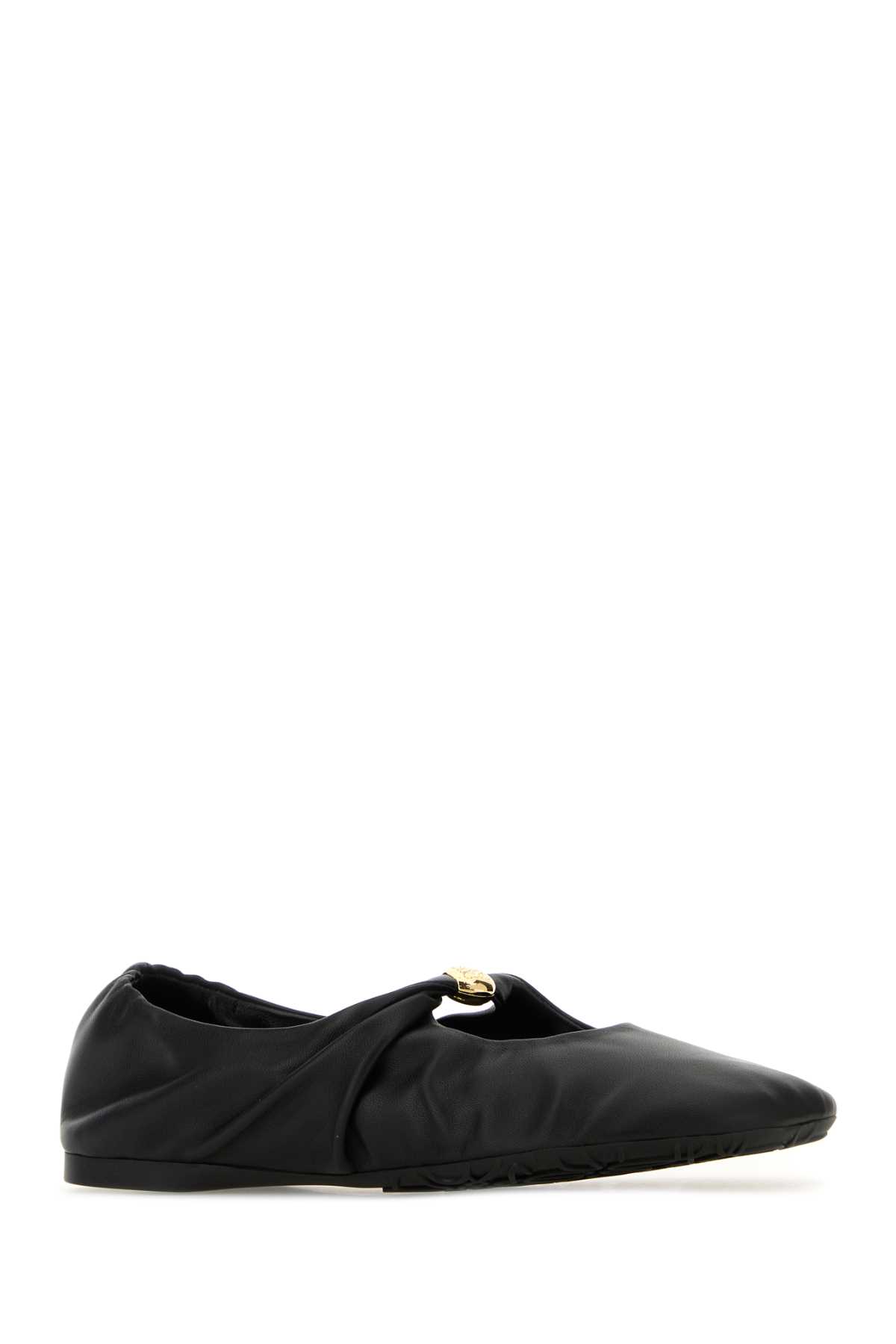 バレエシューズ Loewe Black Nappa Leather Pebble Ballerinas Loewe Black Nappa Leather Pebble Ballerinas | italist