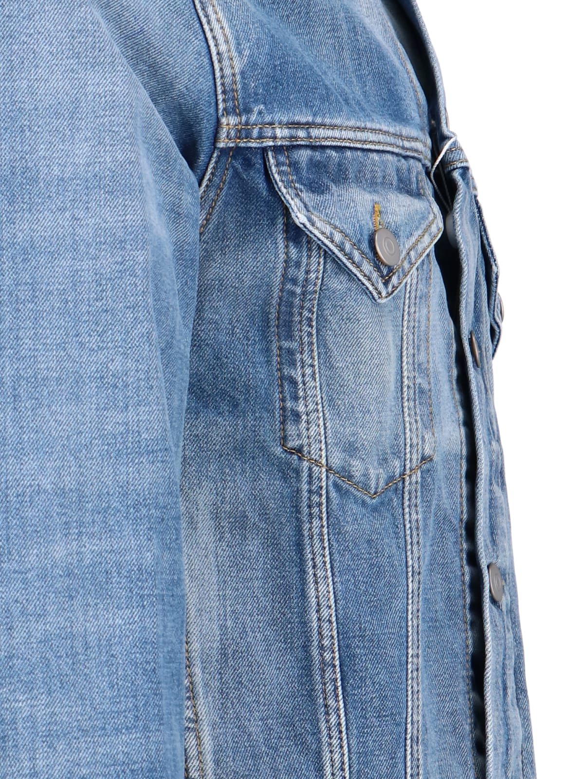 ジャケット・アウター Maison Margiela14 Collarless Jacket Navy Maison Margiela - Collarless Denim Jacket | HBX - Globally