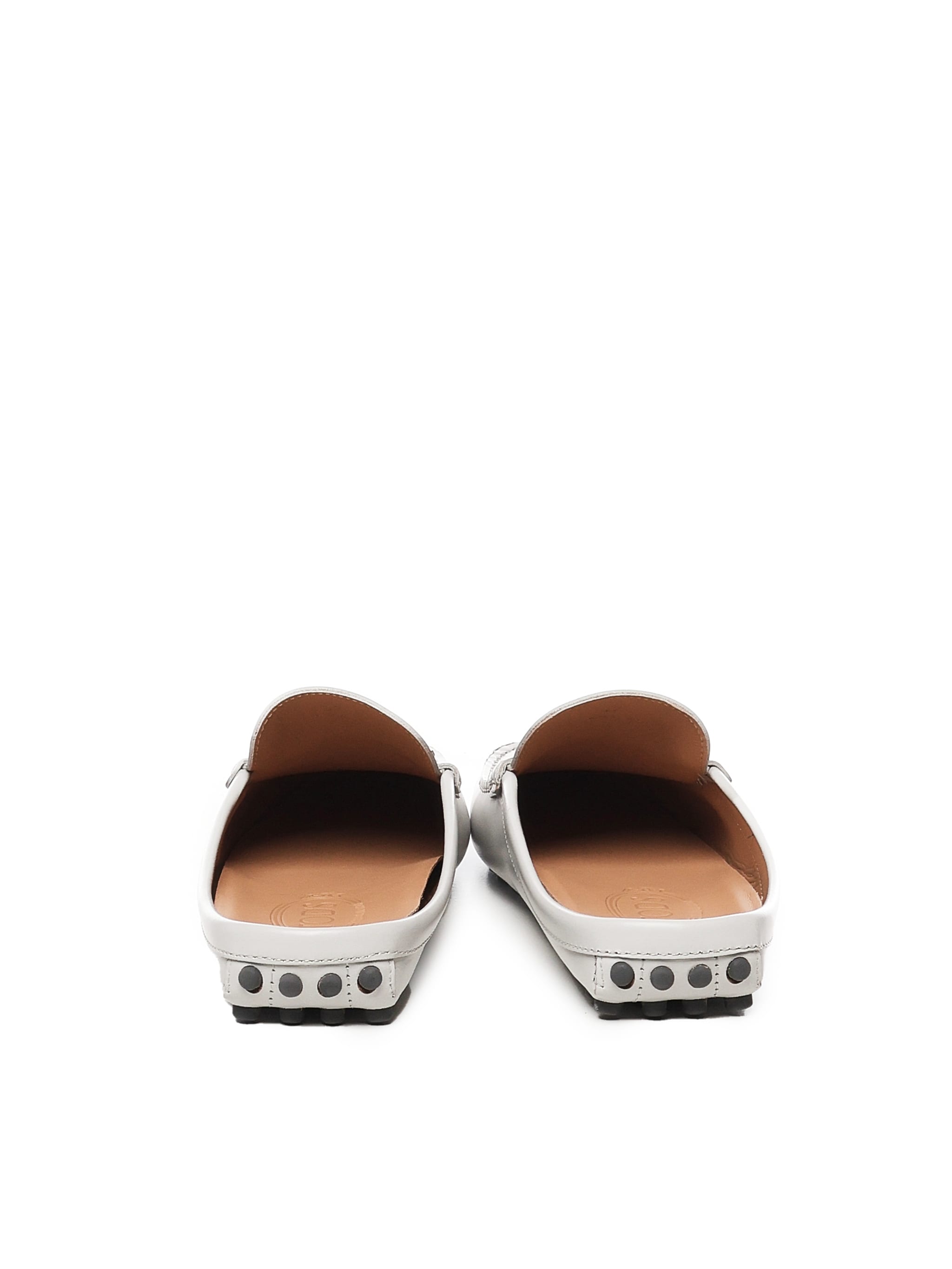 サンダル・ミュール TOD'S RUBBER SABOT IN LEATHER Tod's Rubber Sabot In Leather | italist