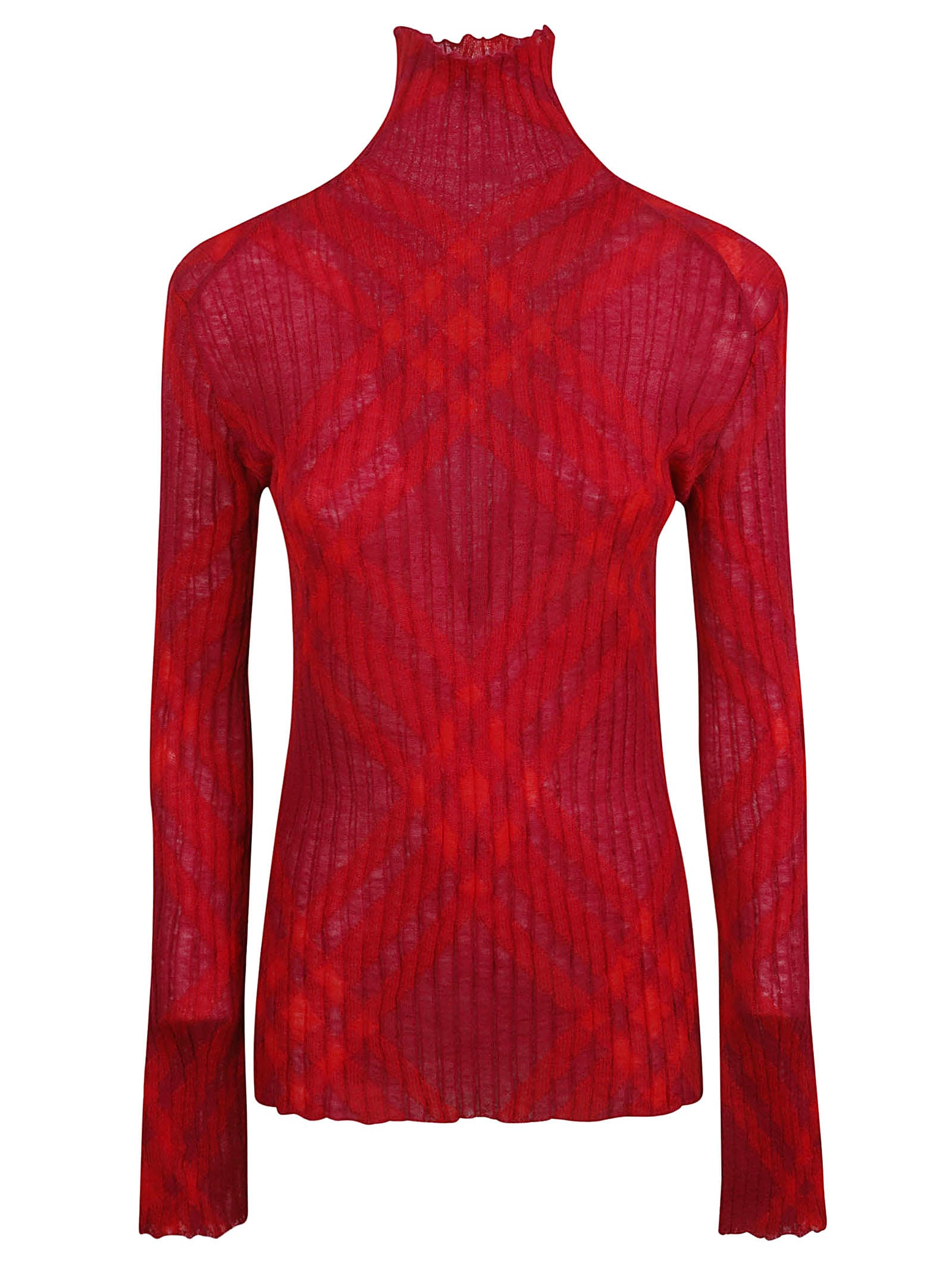 Burberry Ribbed Printed Jumper | italist