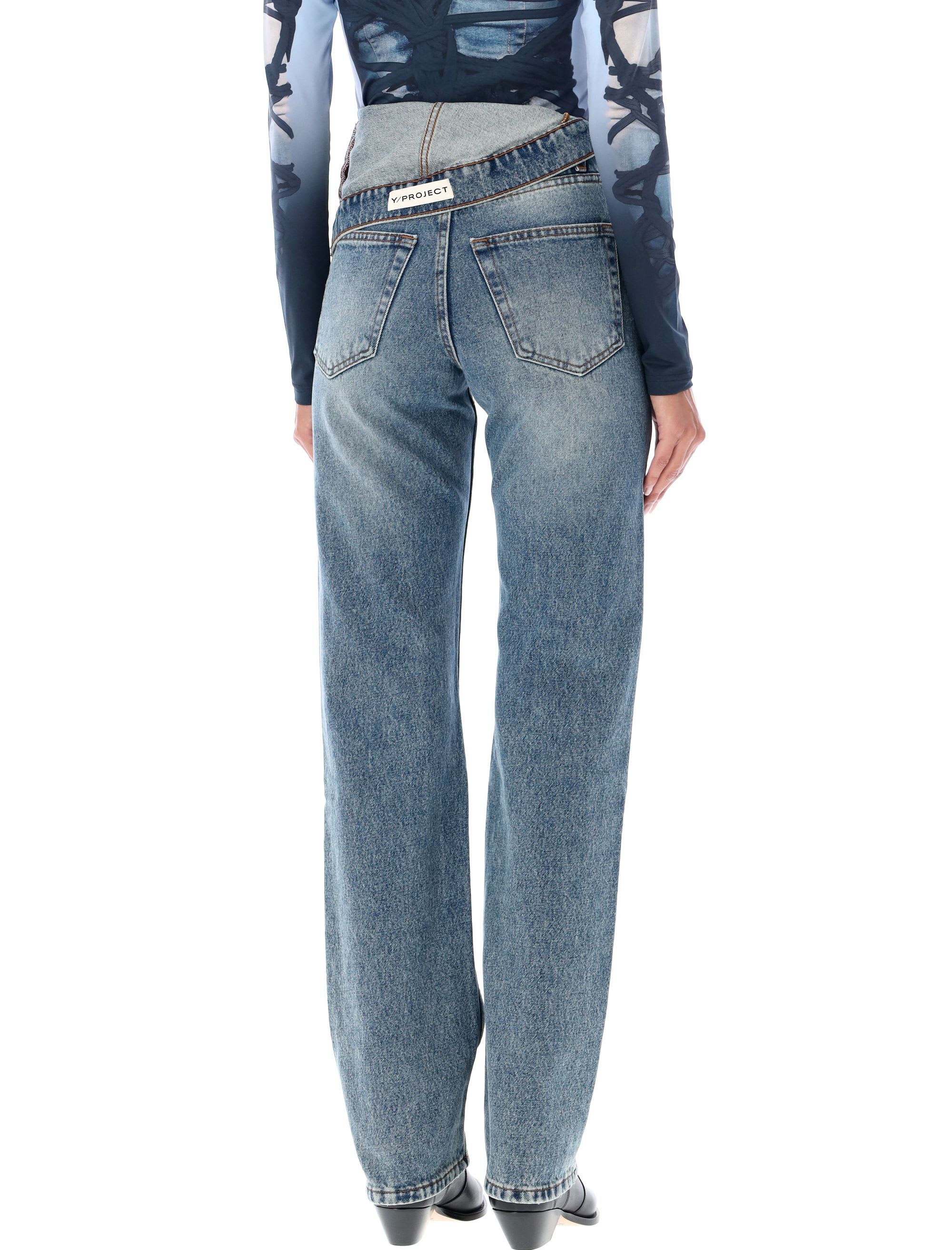 Y/Project Asymmetric Waist Jeans | italist