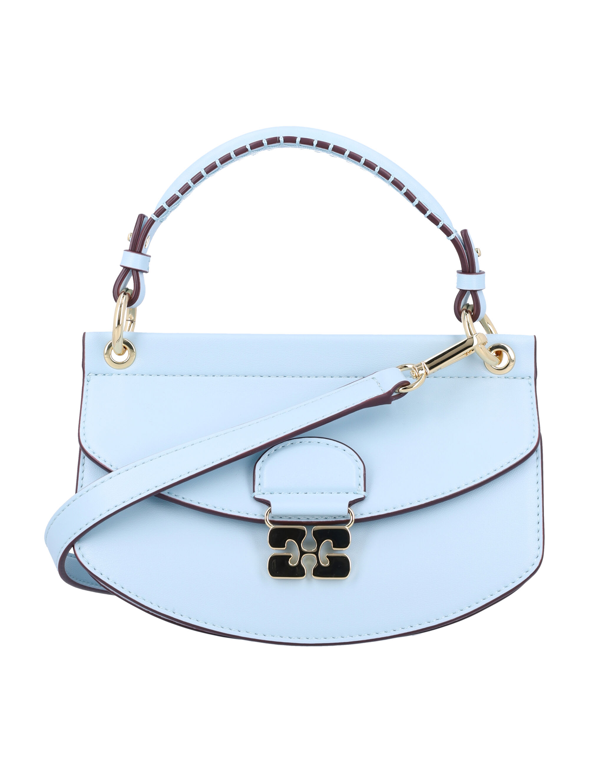 ☆関税込・国内発送☆【GANNI】Mini Top Handle Apo-G Bag Ganni Mini Top Handle Apo-g Bag | italist