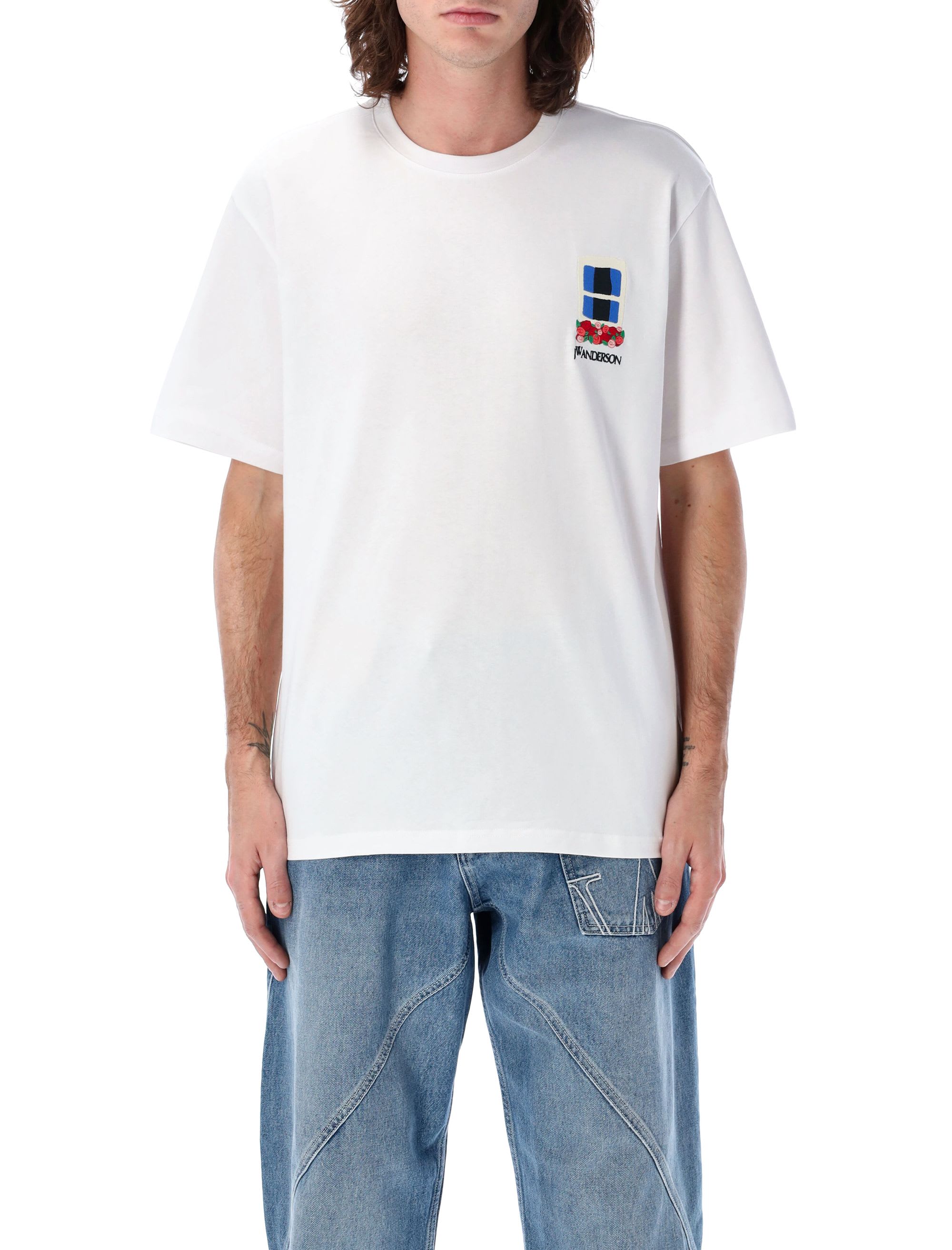 【送料&関税込】J.W. Anderson Window Embroid Tee J.W. Anderson Window Embroid Tee | italist