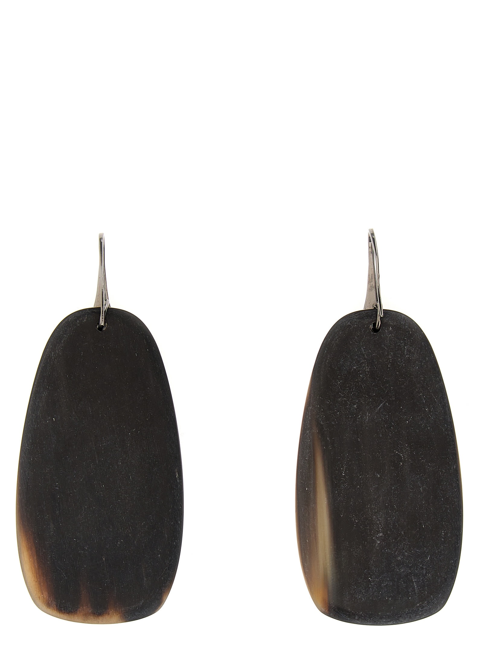 【関税＆送料込み】Brunello Cucinelli Sculptured Silver Ear Brunello Cucinelli Silver Sculptured Earrings | Sendegaro CN