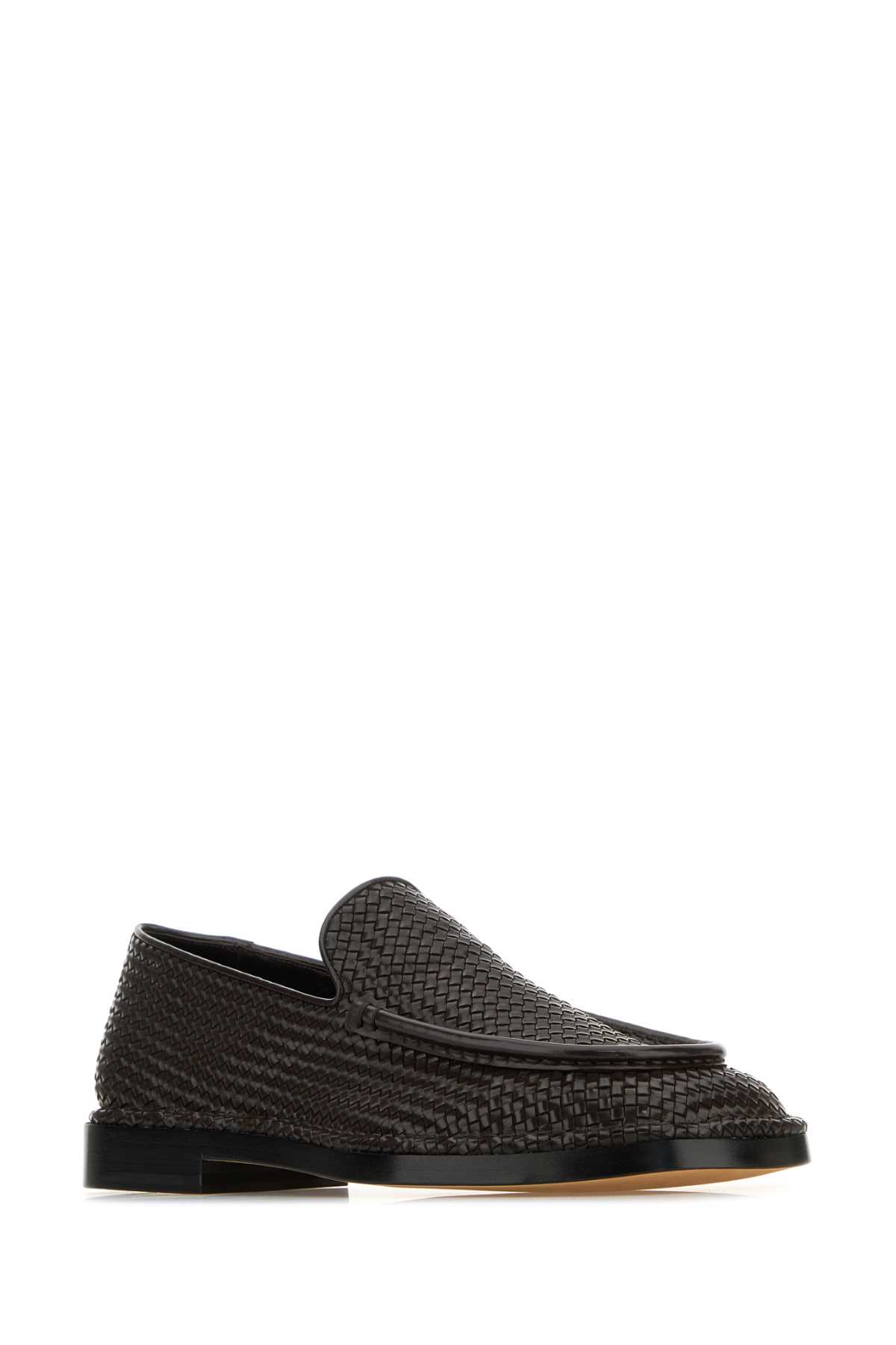 ドレスシューズ・革靴・ビジネスシューズ Bottega Veneta Dark Brown Leather Daddy Loafers Bottega Veneta® Men's Daddy Loafer in Mire. Shop online now.